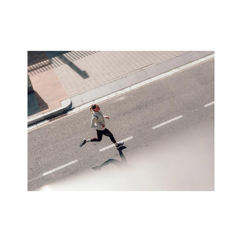 Kadın Koşu Yeleği - Bej - Kiprun SM Flow Run Warm