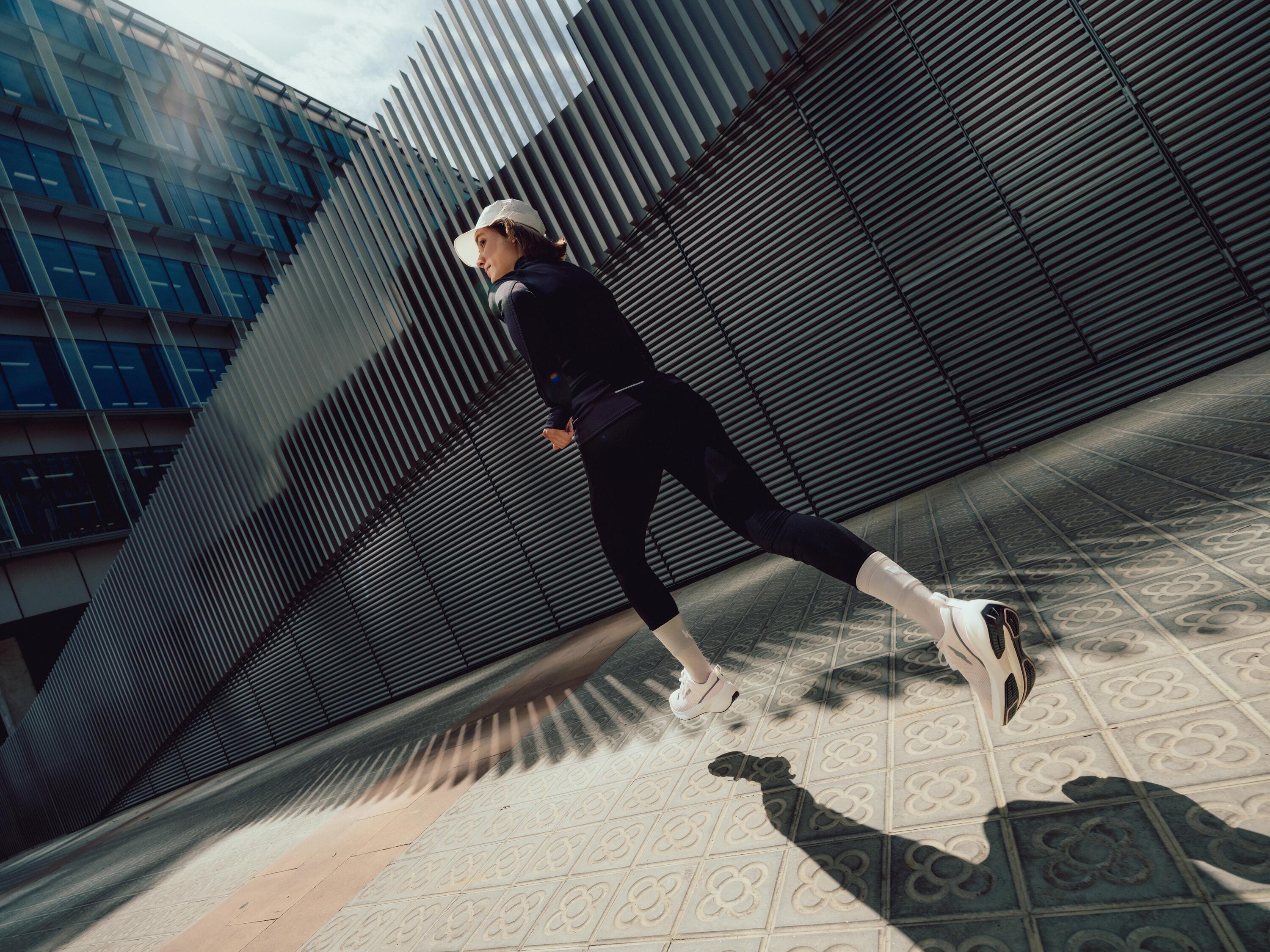 Dámské běžecké hřejivé legíny Run 500 Warm 3/15