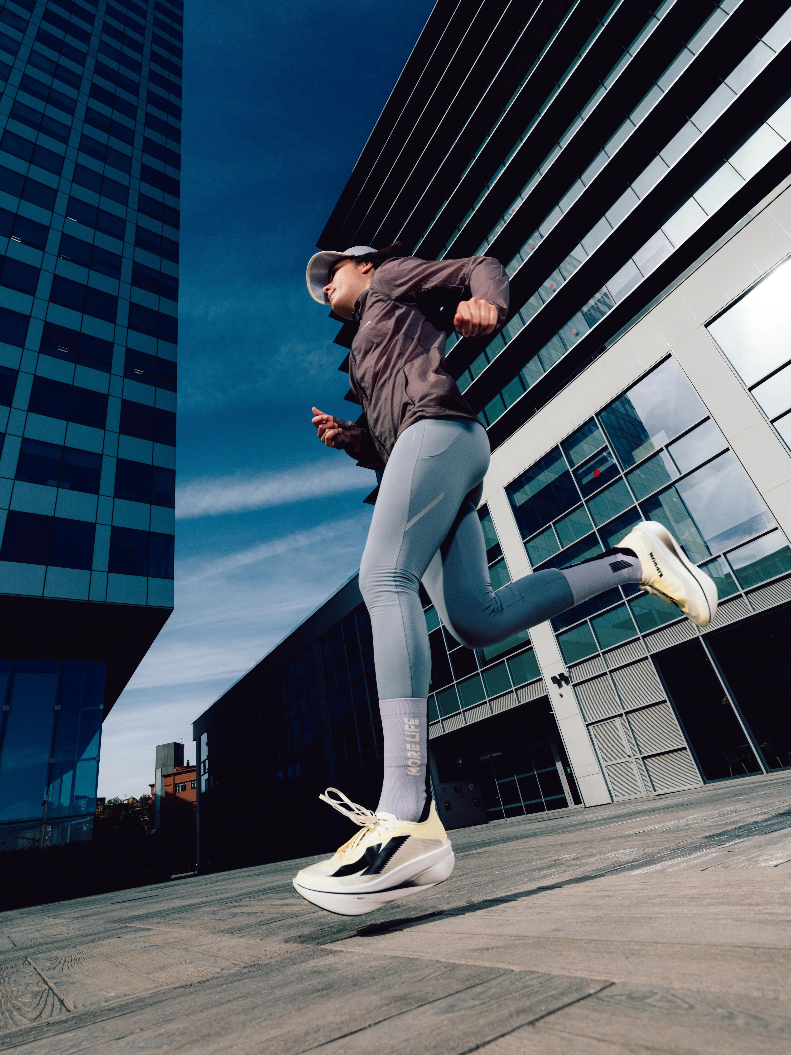Legging chaud de course femme, Run 500 18/18