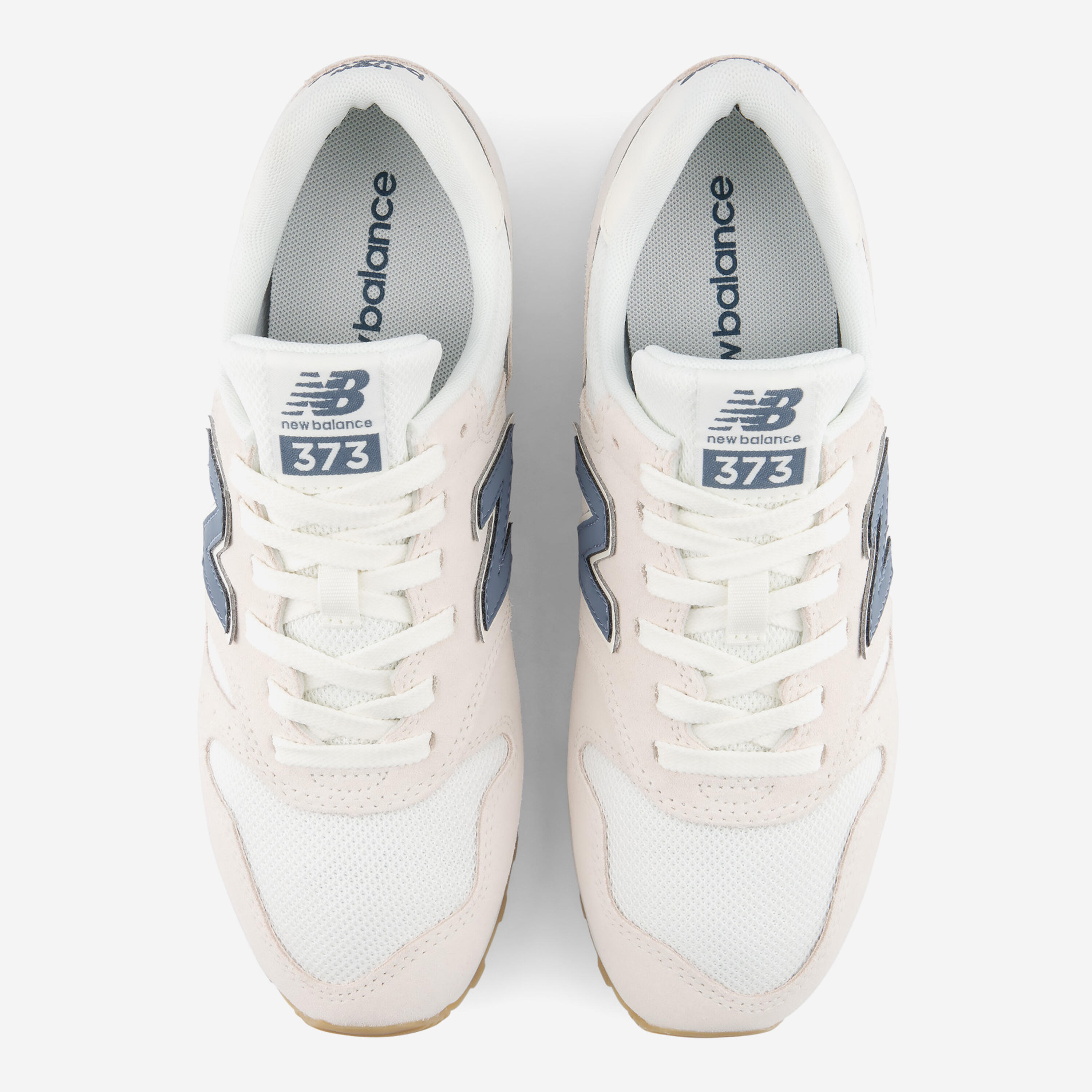 Baskets New Balance 373, femme, blanc, rose 5/6