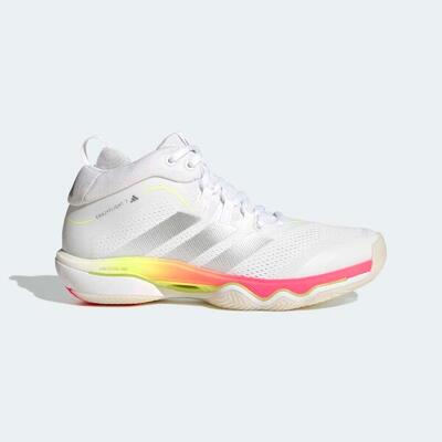 Scarpe pallavolo adulto ADIDAS CRAZYFLIGHT 7 Mid bianco-rosa-giallo