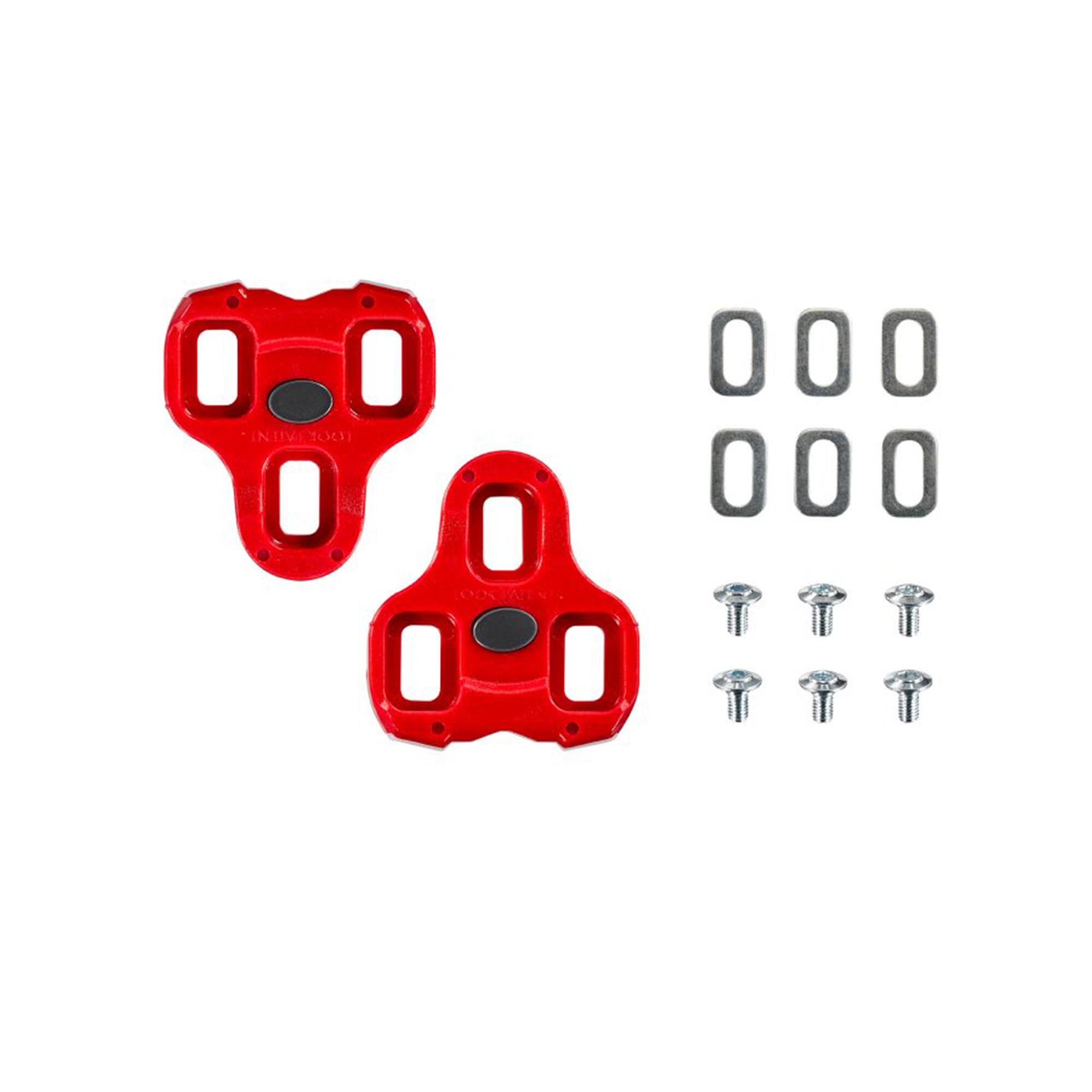 CLEATS BICICLETA LOOK KEO GRIP 9° VERMELHO 2/2
