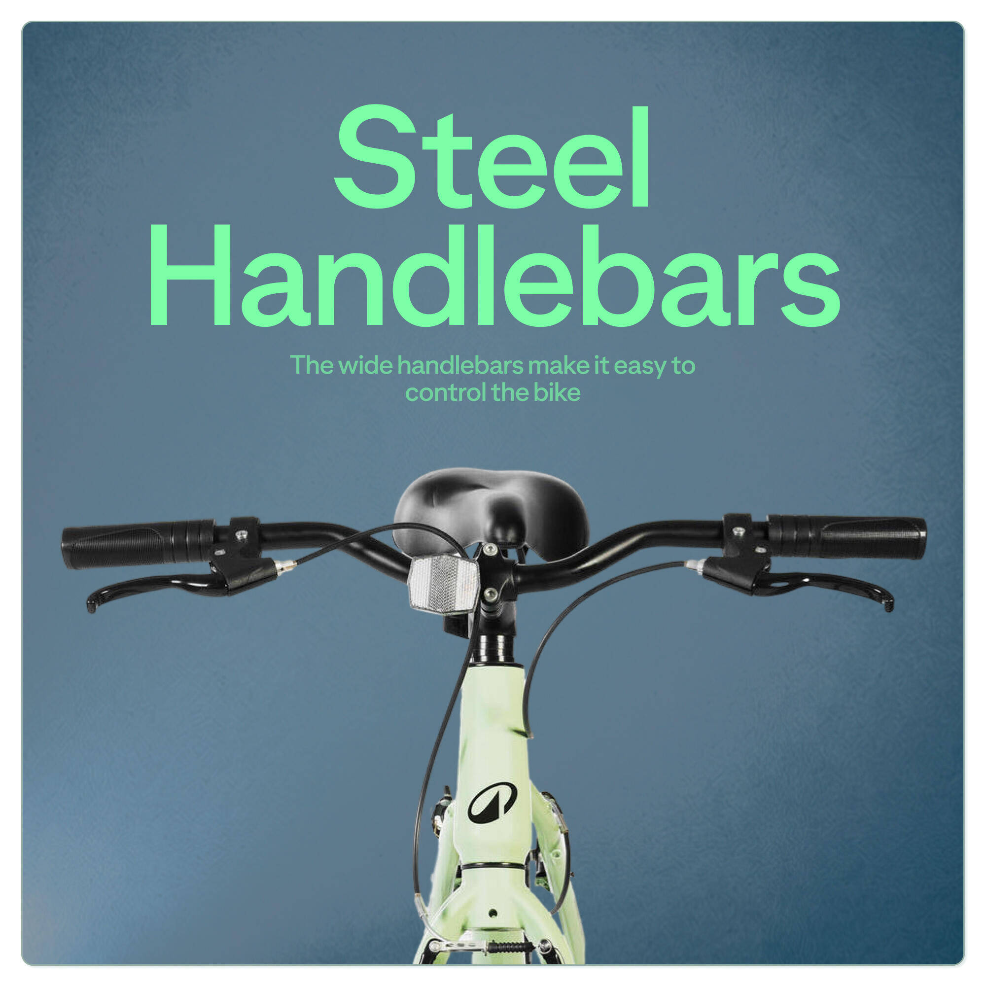 A durable, non-geared bicycle with a easy to get on and off low frame. -  5