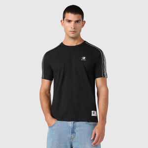 Camiseta estándar hombre, Champion, negro