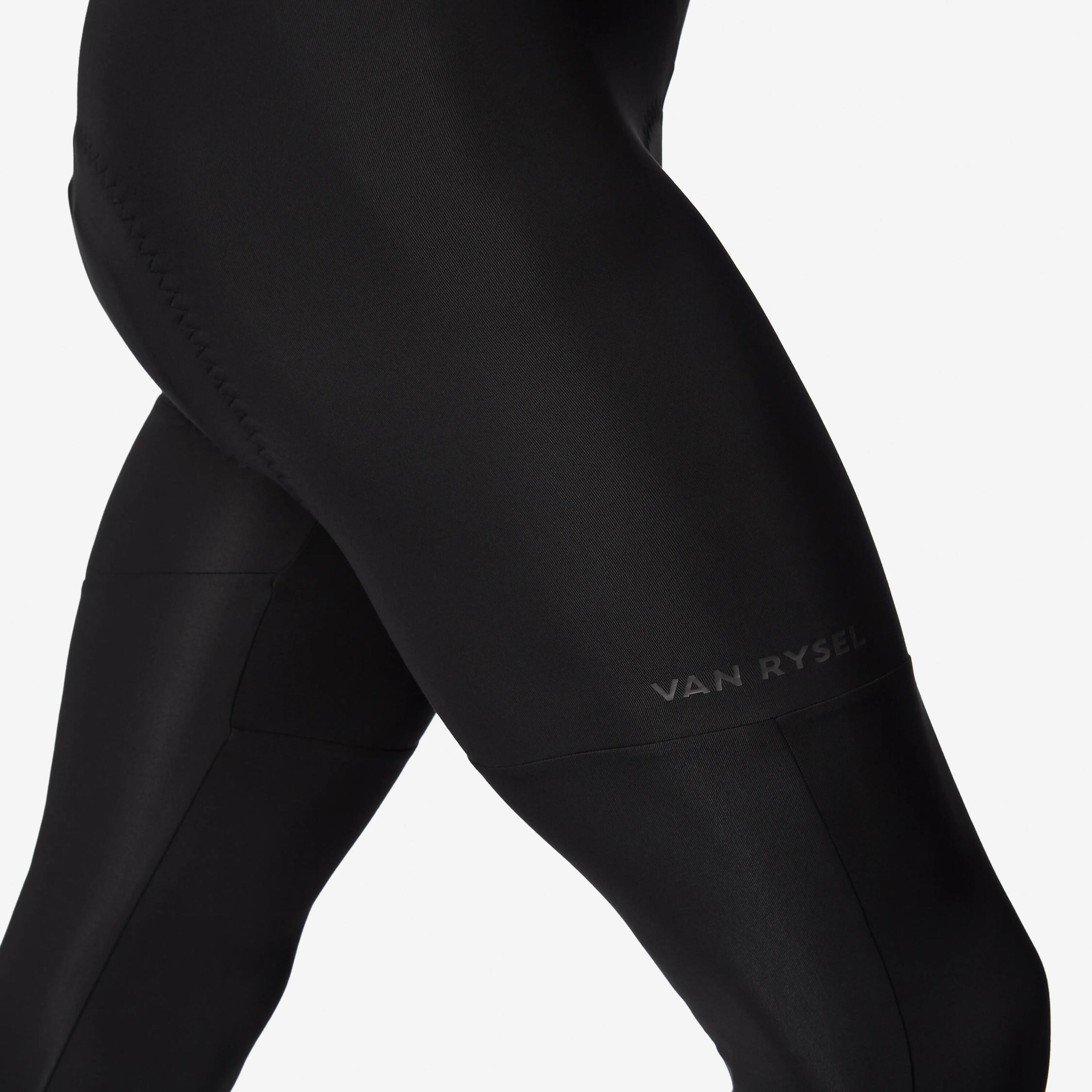 Cuissard long de vélo de route sans bretelles mi-saison homme, EDR Discover 3/5