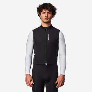 Chaleco Ciclismo Carretera RCR Hombre Negro Cortavientos