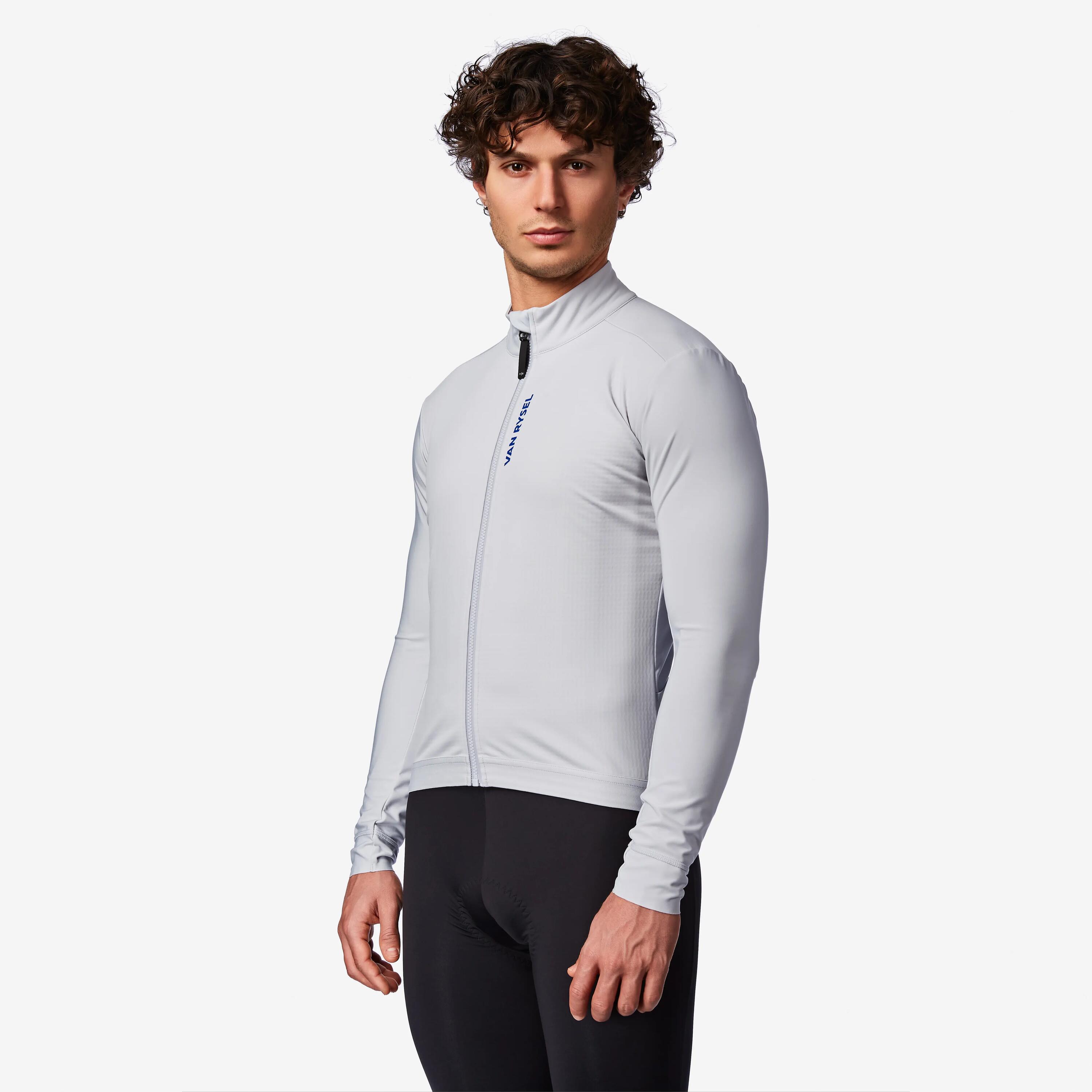 Veste de vélo de route hiver homme,  RCR 2 gris 11/11