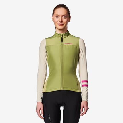 Maillot Ciclismo Carretera EDR Mujer Manga Larga Entretiempo