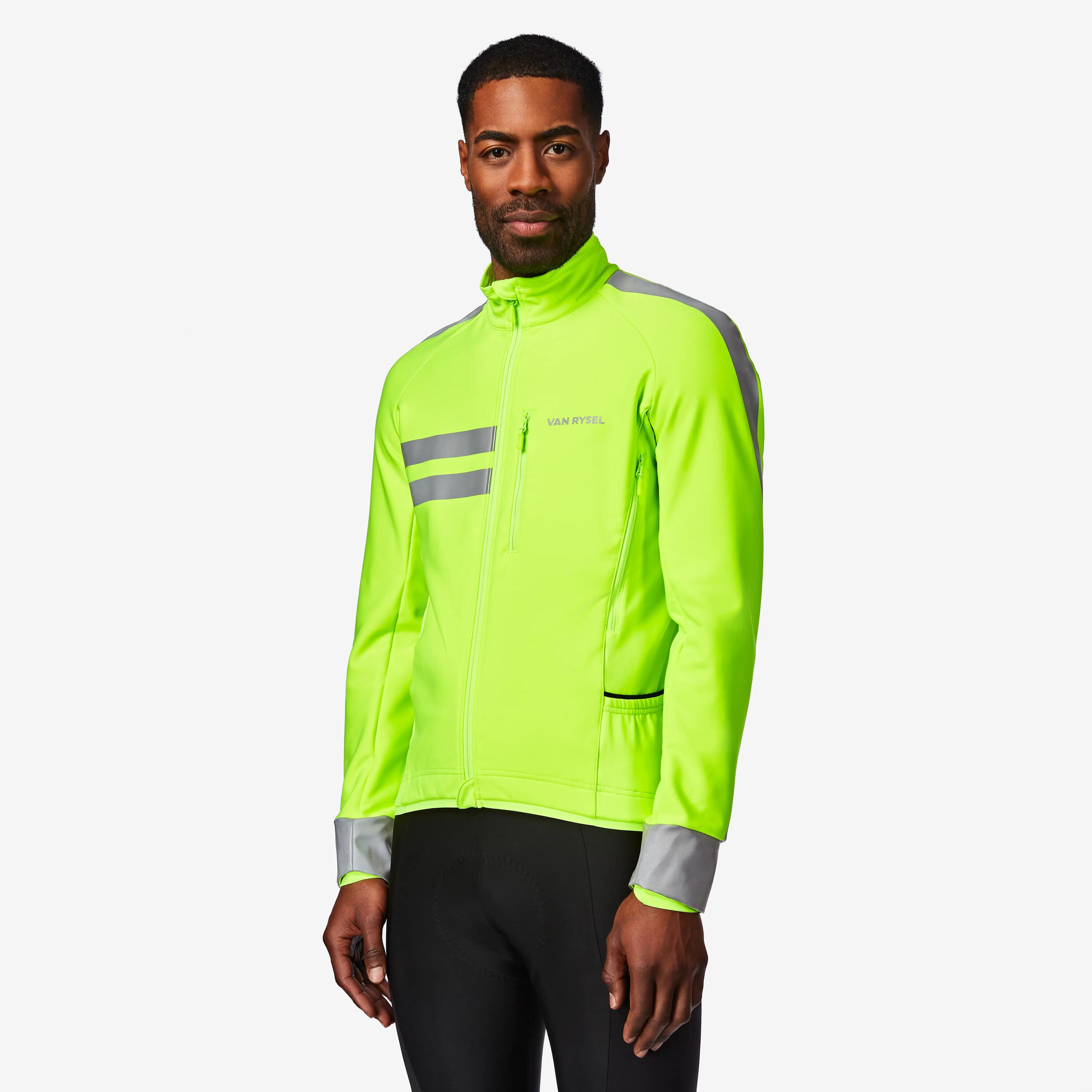 EDR EN17353 winter reflective road bike jacket fluorescent  10/10
