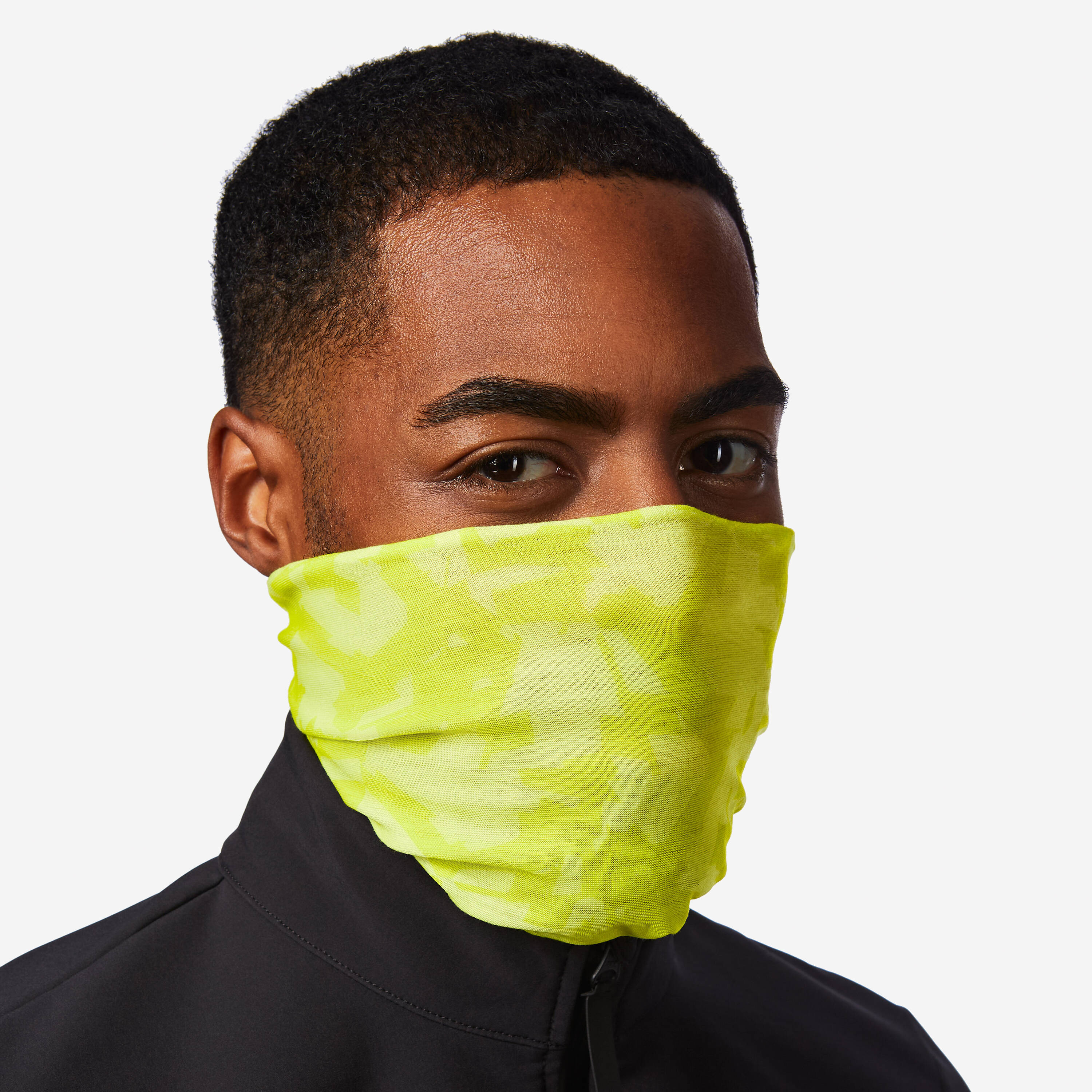 Cycling Bandana/Neck warmer - Yellow -  1
