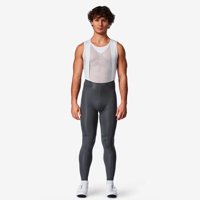 Radhose lang mit Trägern RCR-R 2 Herren grau
