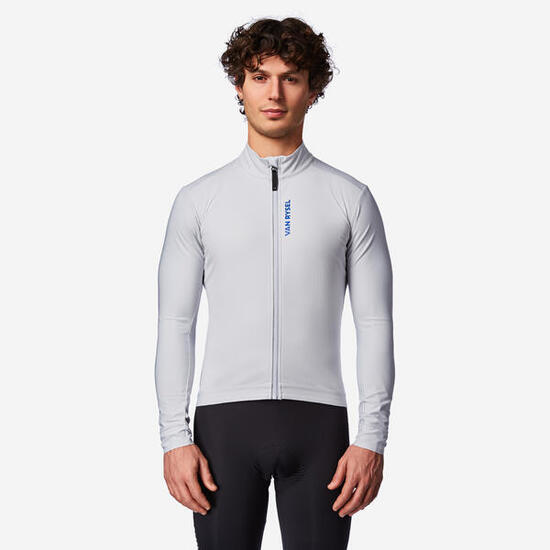 Veste de vélo de route hiver homme, RCR 2 gris