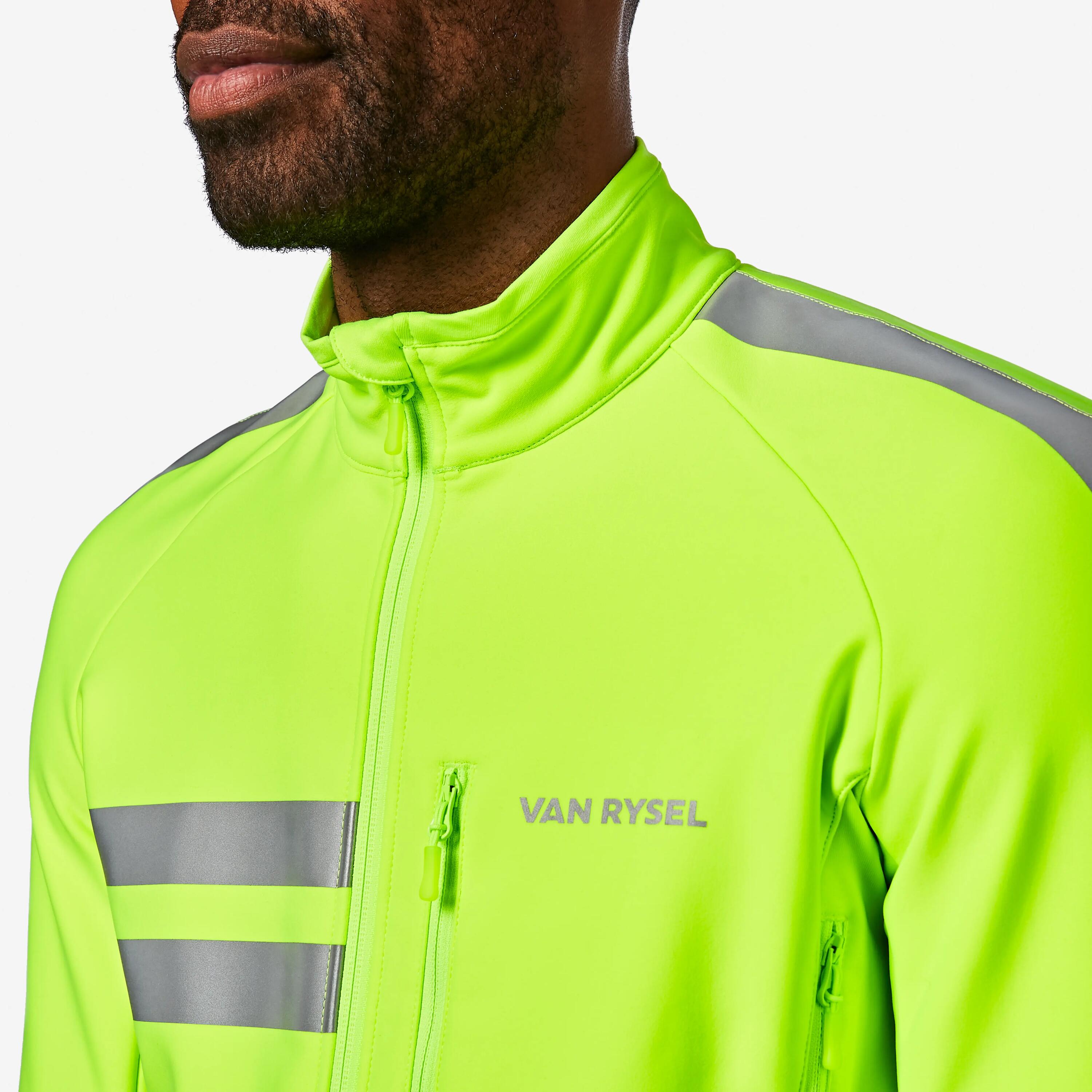 EDR EN17353 winter reflective road bike jacket fluorescent  6/10
