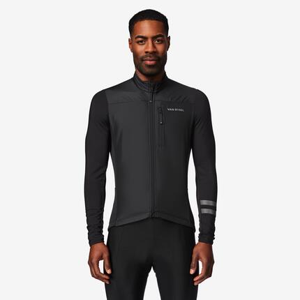 Maillot vélo route manches longues mi-saison homme - EDR