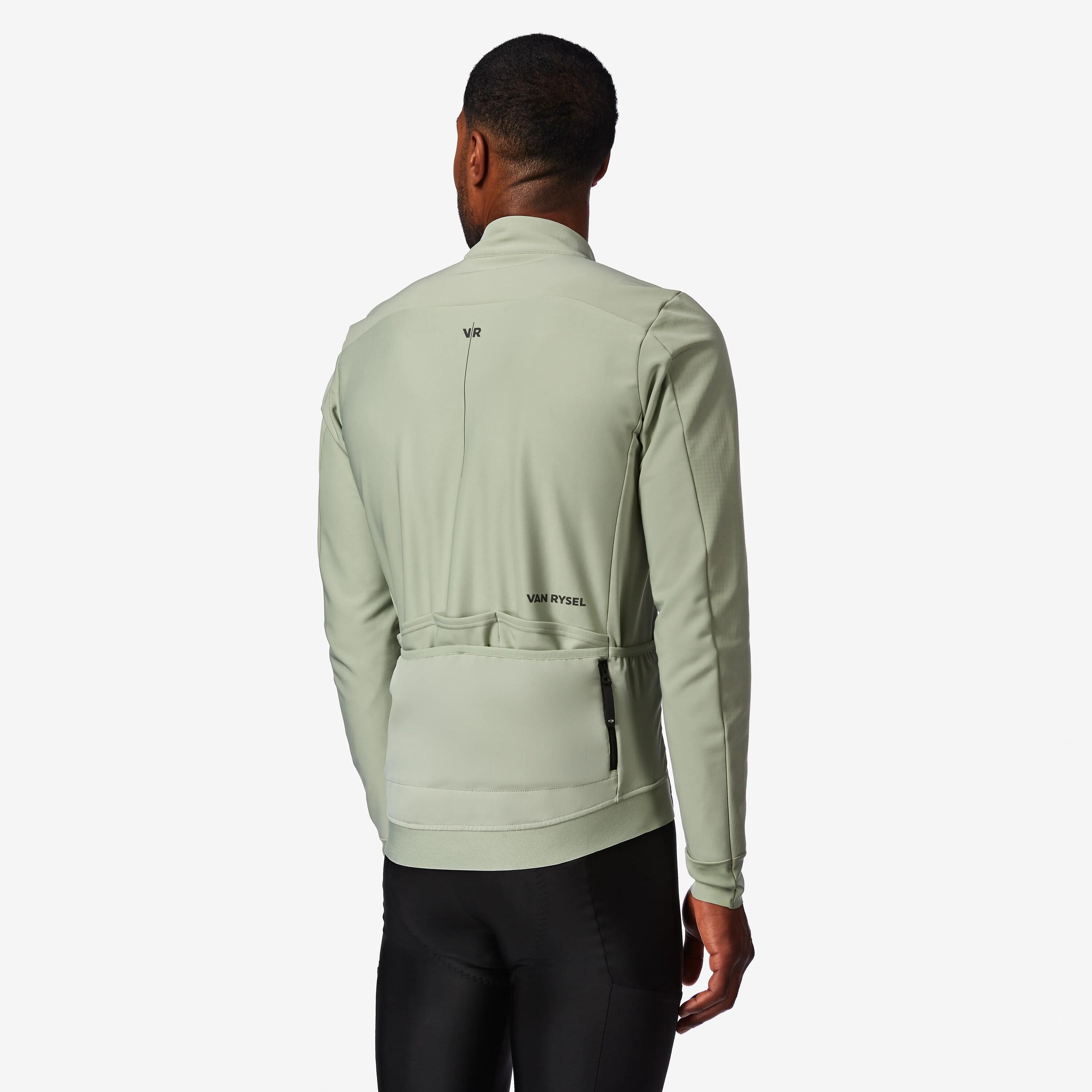Veste de vélo de route hiver homme, EDR vert 2/11