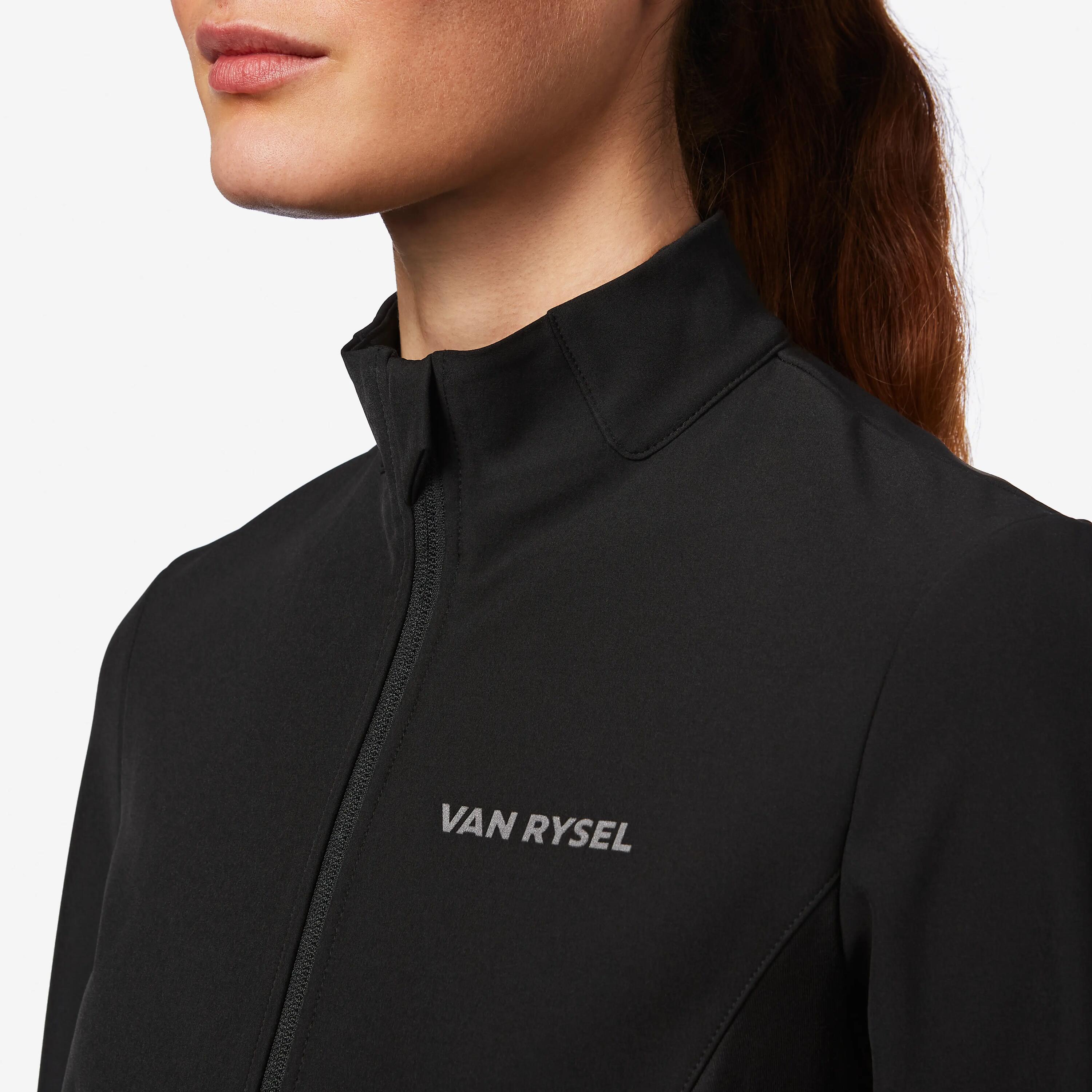 Giacca invernale ciclismo donna DISCOVER nera 4/6