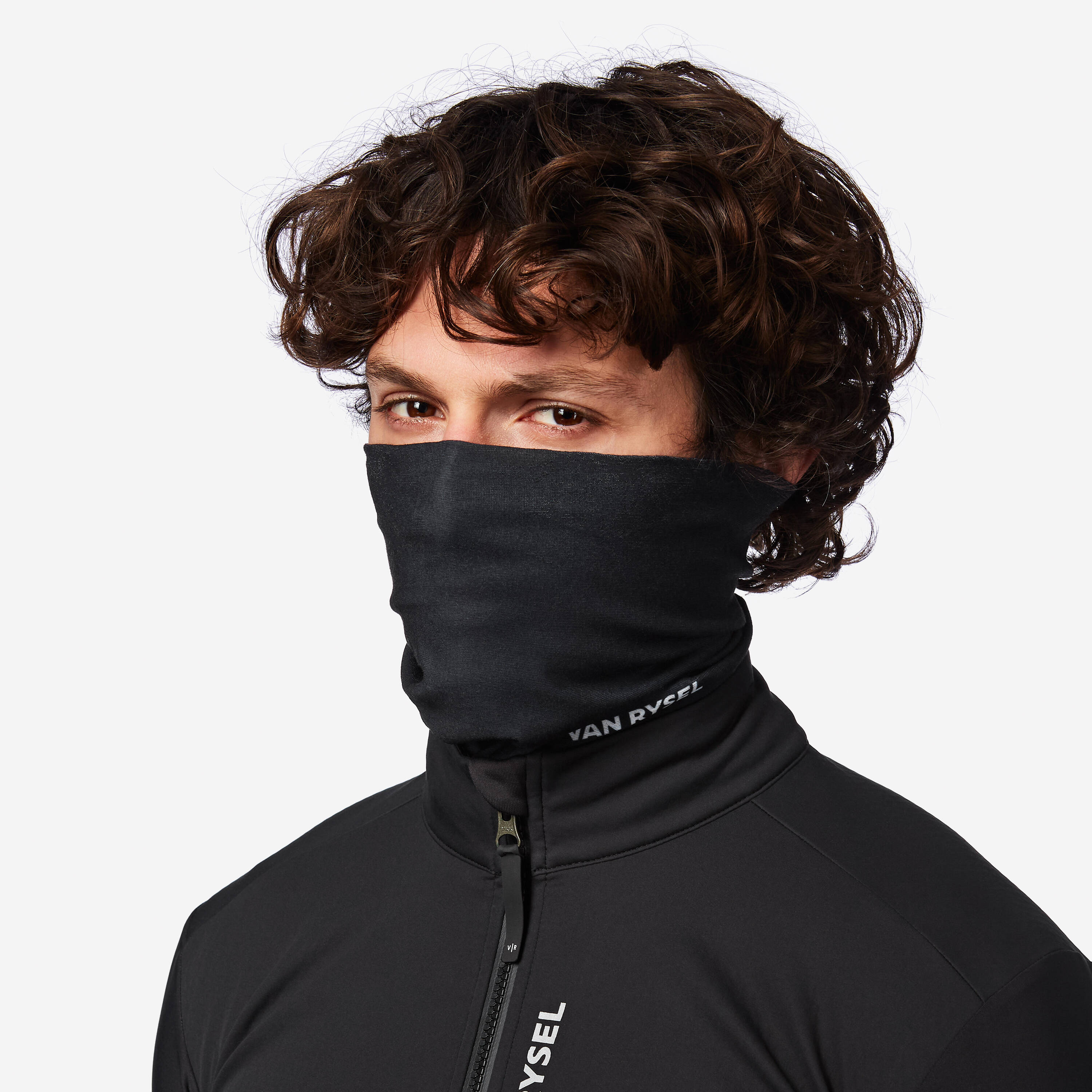 Fleece neck warmer, 500 black -  1