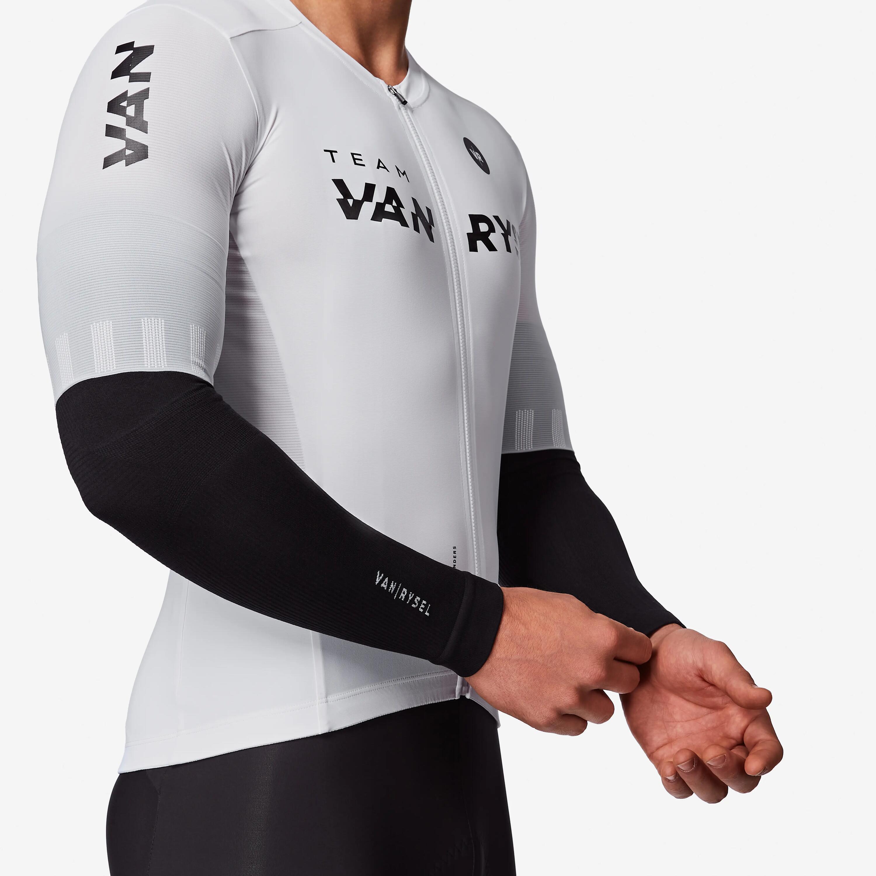 Voorgevormde armstukken koel weer zwart 2/4