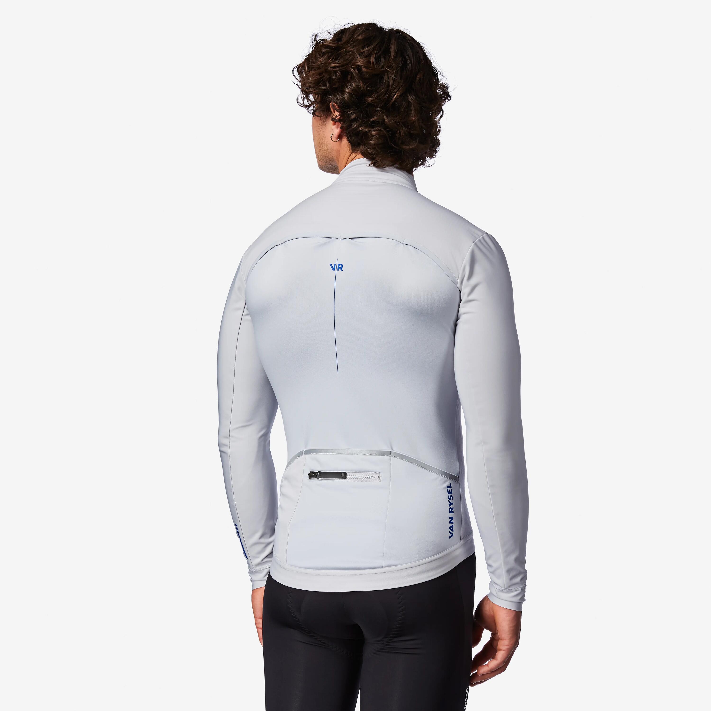 Veste de vélo de route hiver homme,  RCR 2 gris 2/11