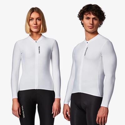 Maglia manica lunga ciclismo adulto unisex RCR-R 2 grigia