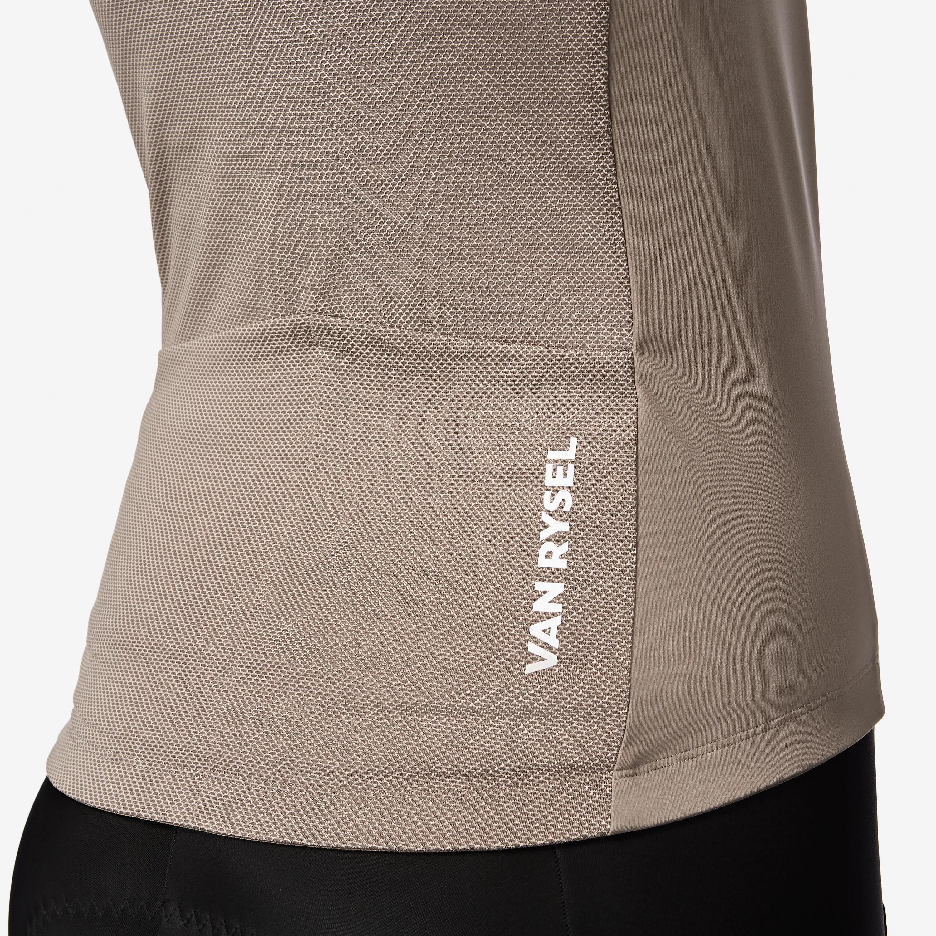 Veste sans manches de vélo de route coupe-vent femme, RCR 4/8