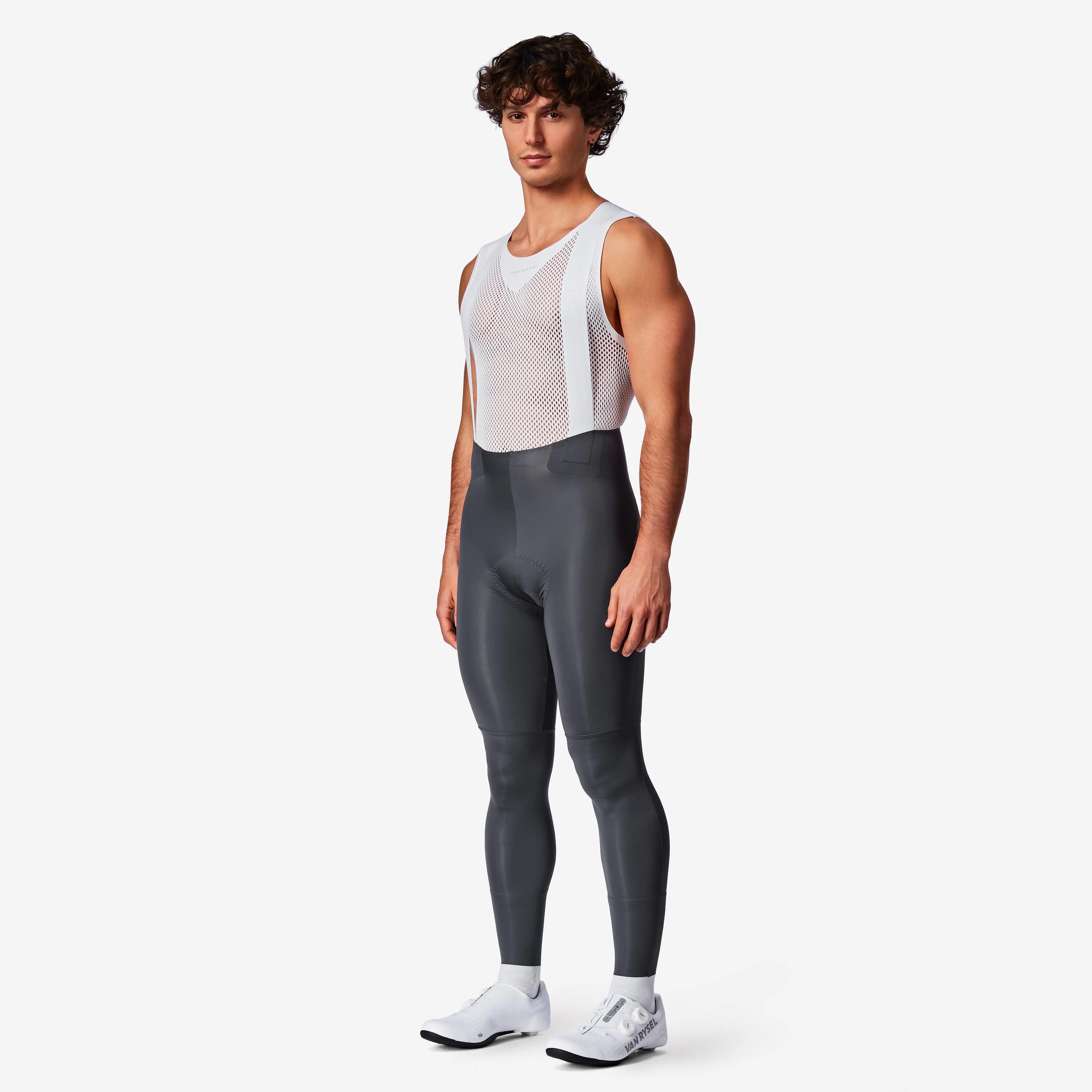 Cuissard long de vélo de route temps frais homme, RCR-R 2 6/9