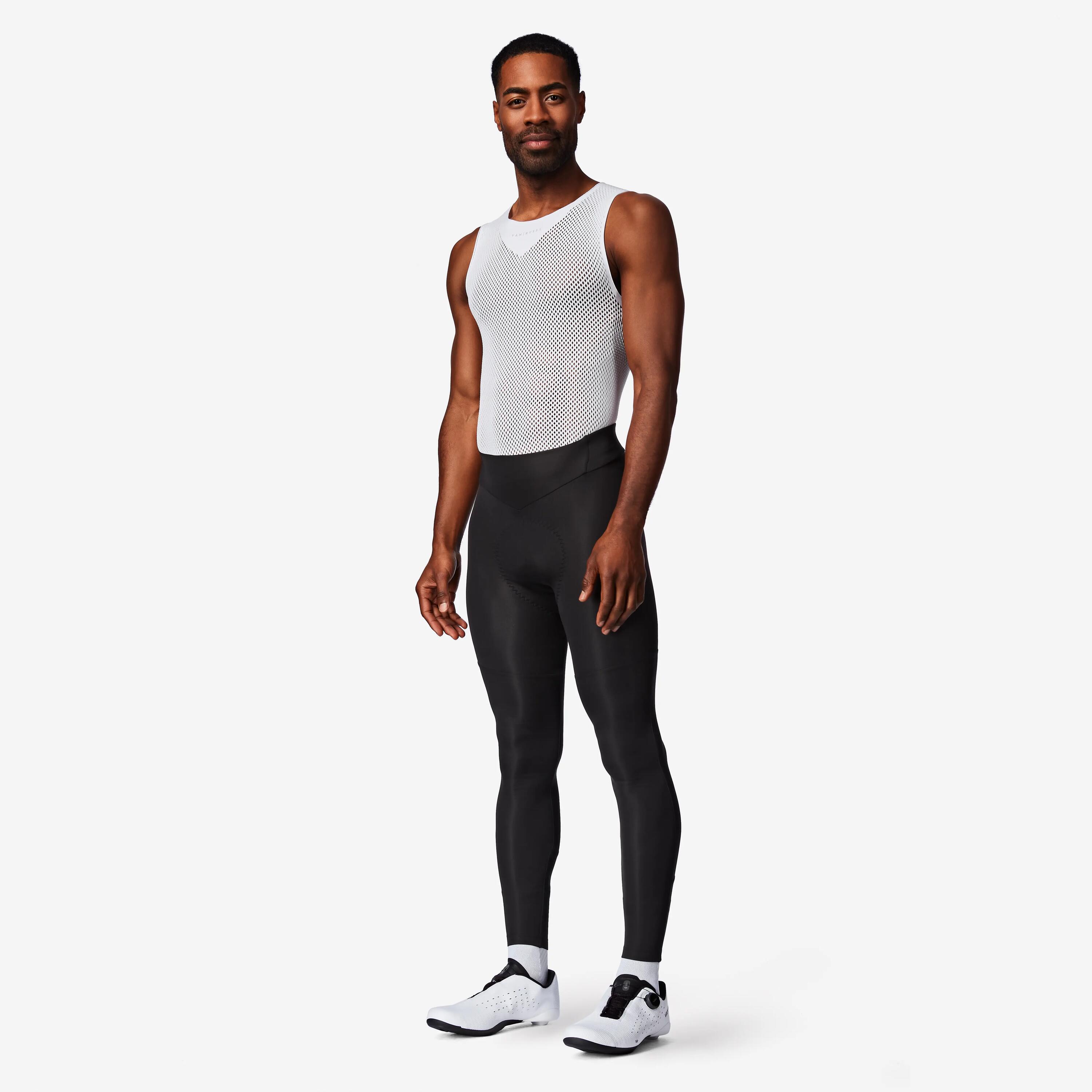 Cuissard long de vélo de route sans bretelles mi-saison homme, EDR Discover 5/5
