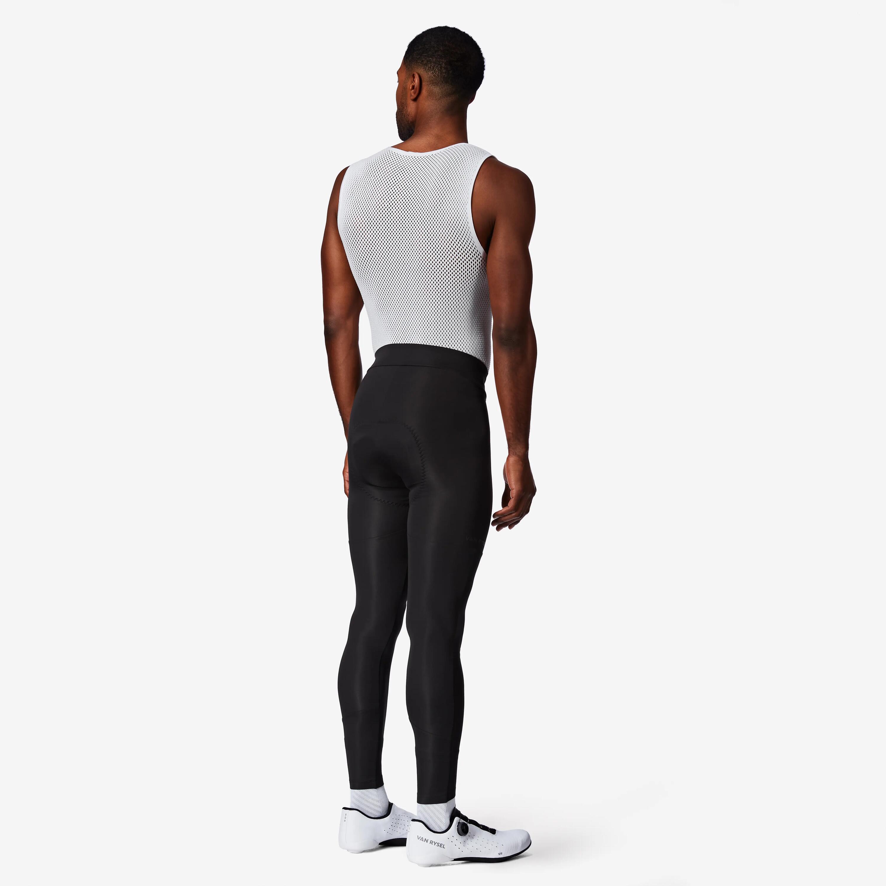 Cuissard long de vélo de route sans bretelles mi-saison homme, EDR Discover 2/5