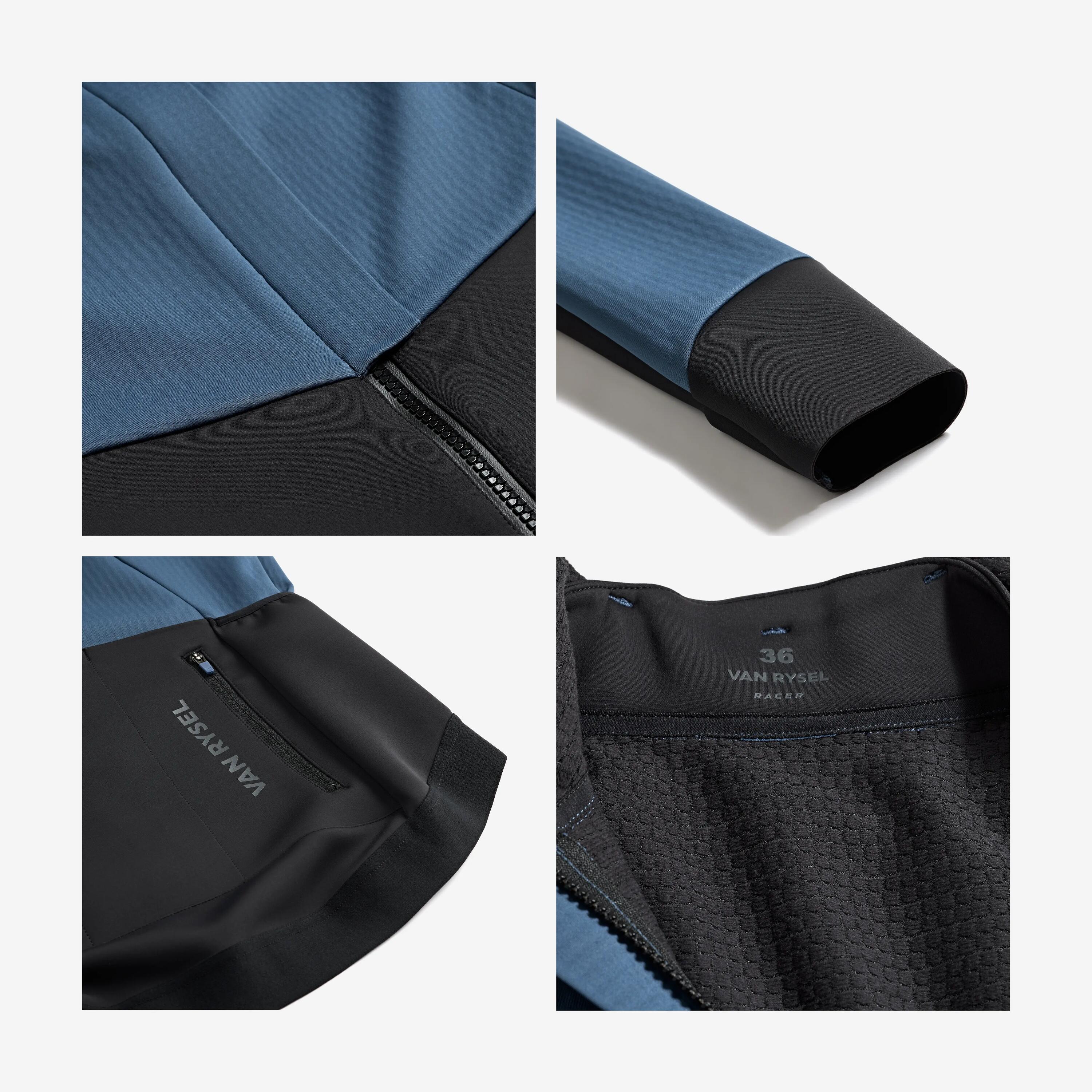 Fietsjack RCR voor dames blauw 7/8