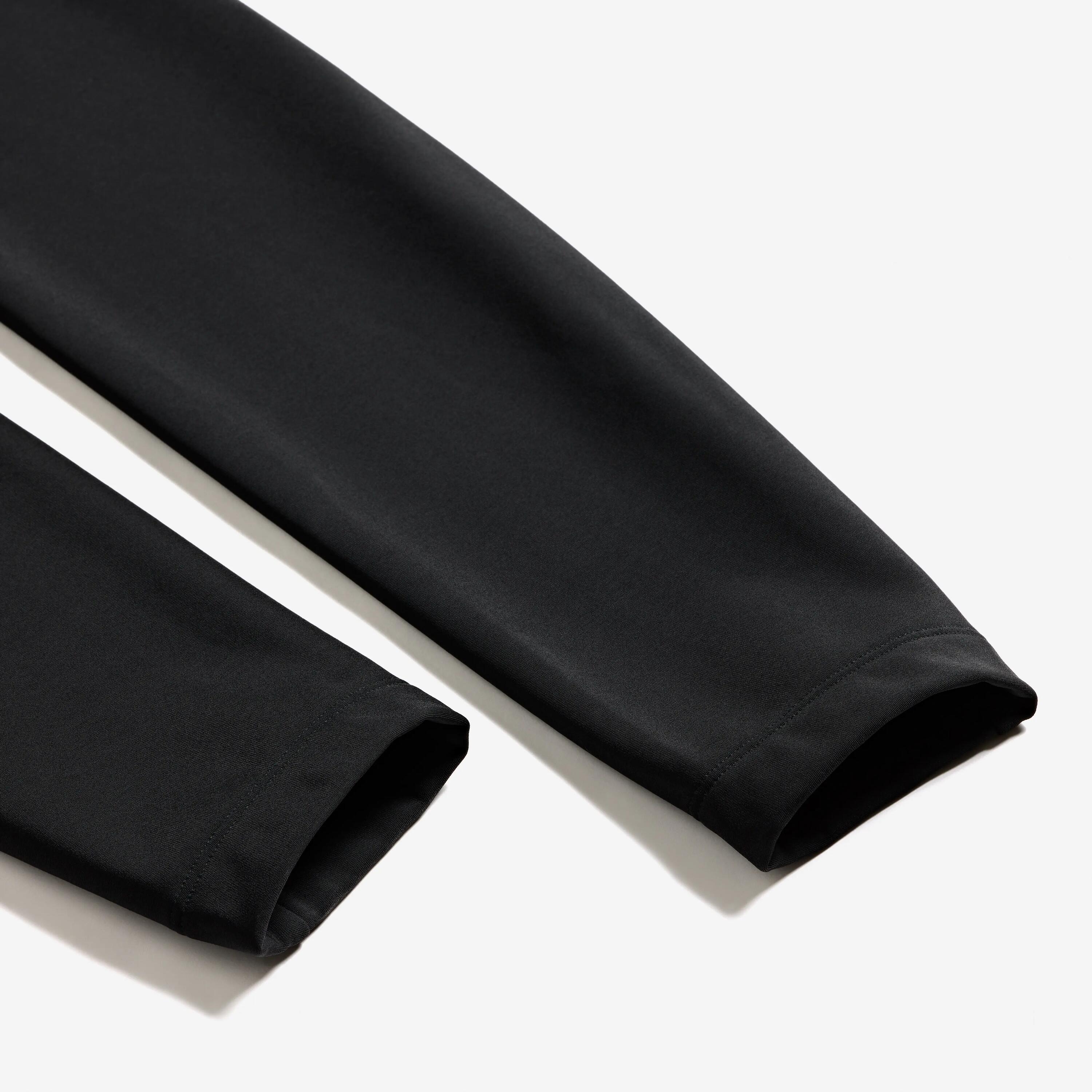 Radhose lang Rennrad Winter „RCR-R“ Damen schwarz  10/11