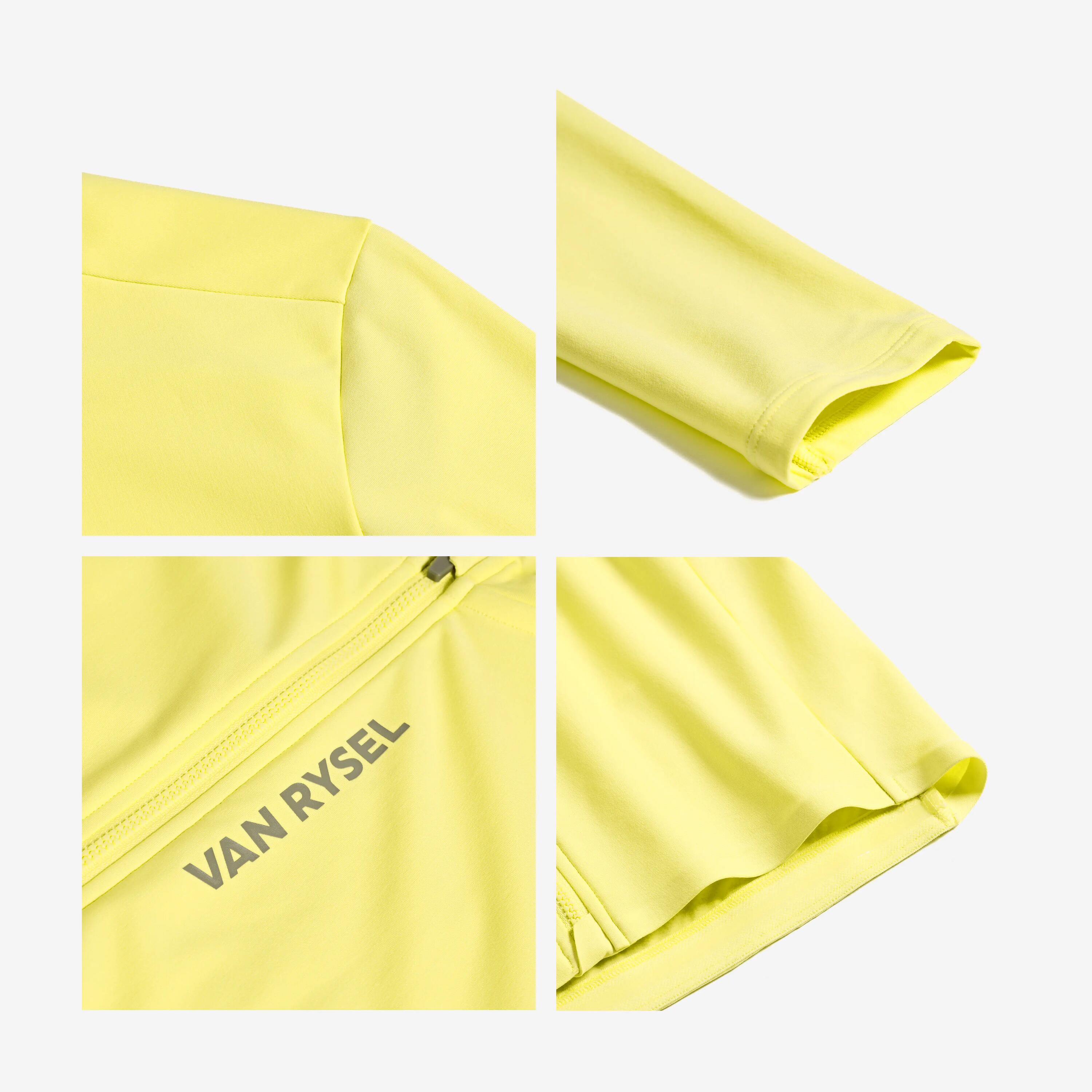Fietsshirt RCR 2 uniseks geel 8/8