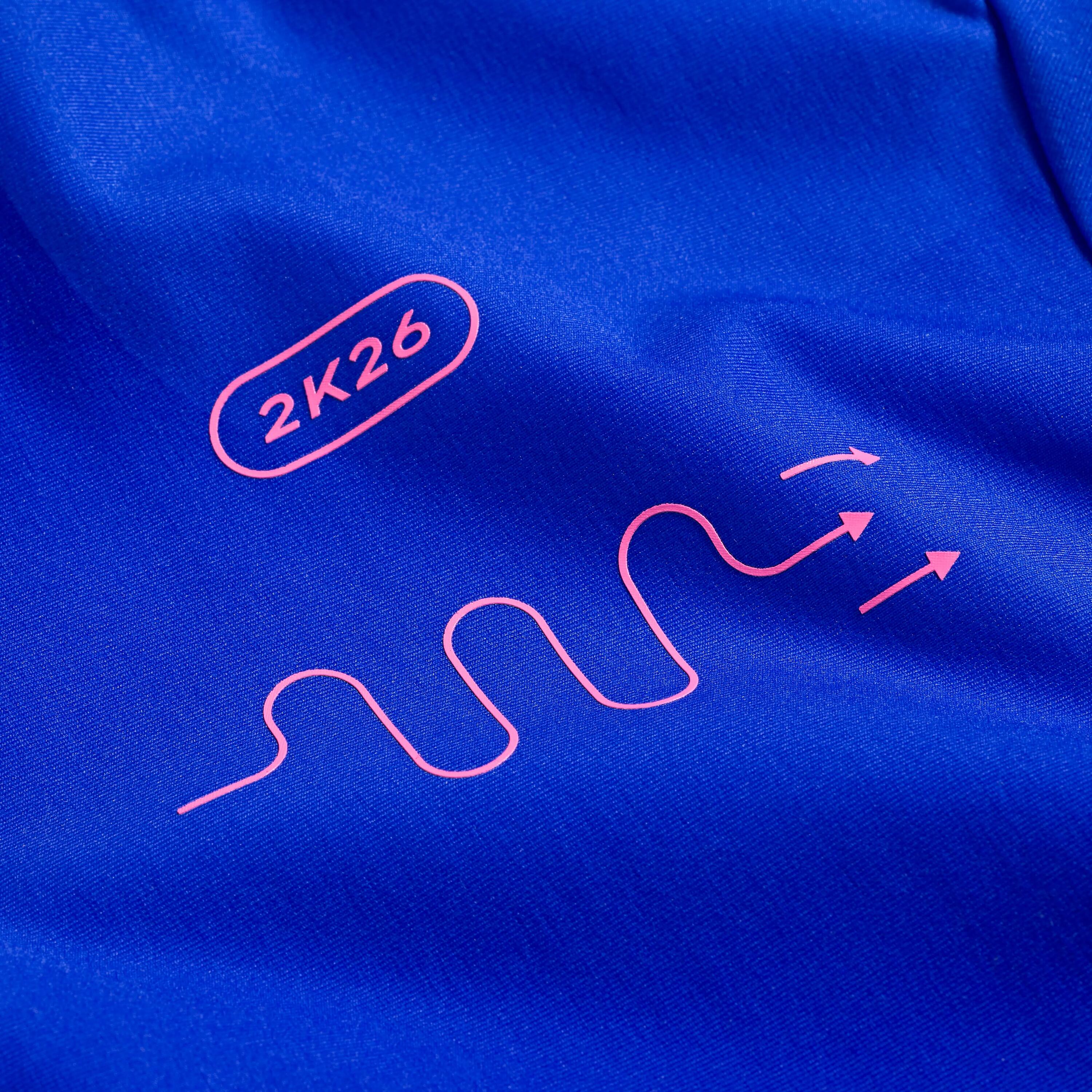 Fietsshirt RCR-R 2 uniseks blauw 10/10