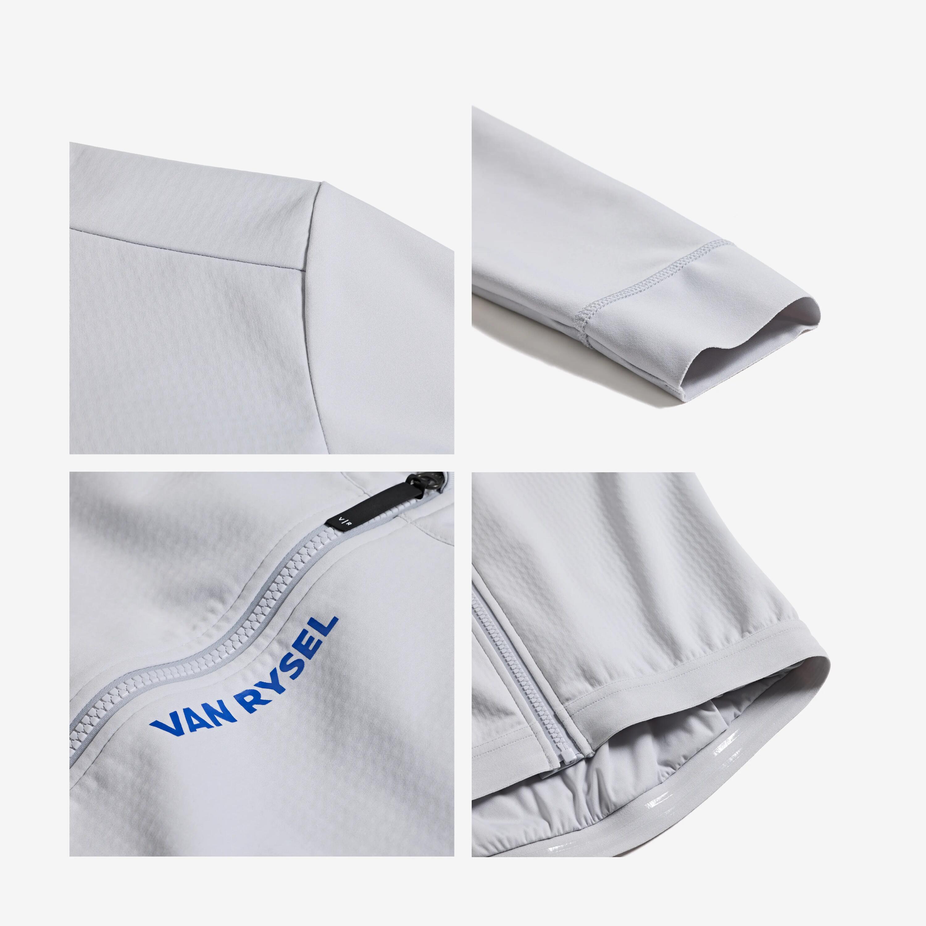 Veste de vélo de route hiver homme,  RCR 2 gris 9/11