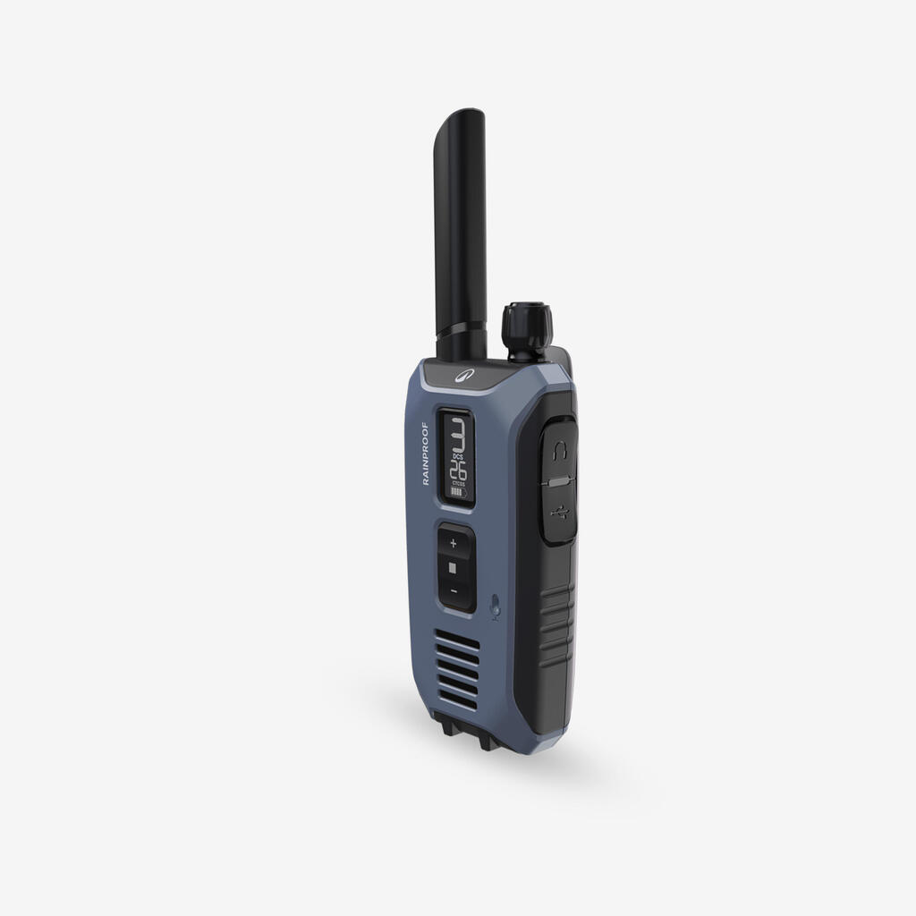 2 USB-chargeable walkie-talkies with a range of 10 km WT 900
