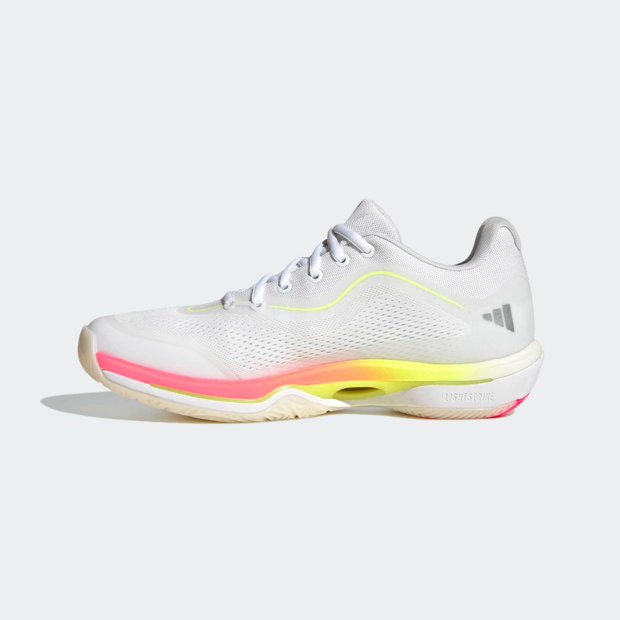 Chaussures de handball Adulte - Crazyflight 7 blanc, rose et jaune 10/10