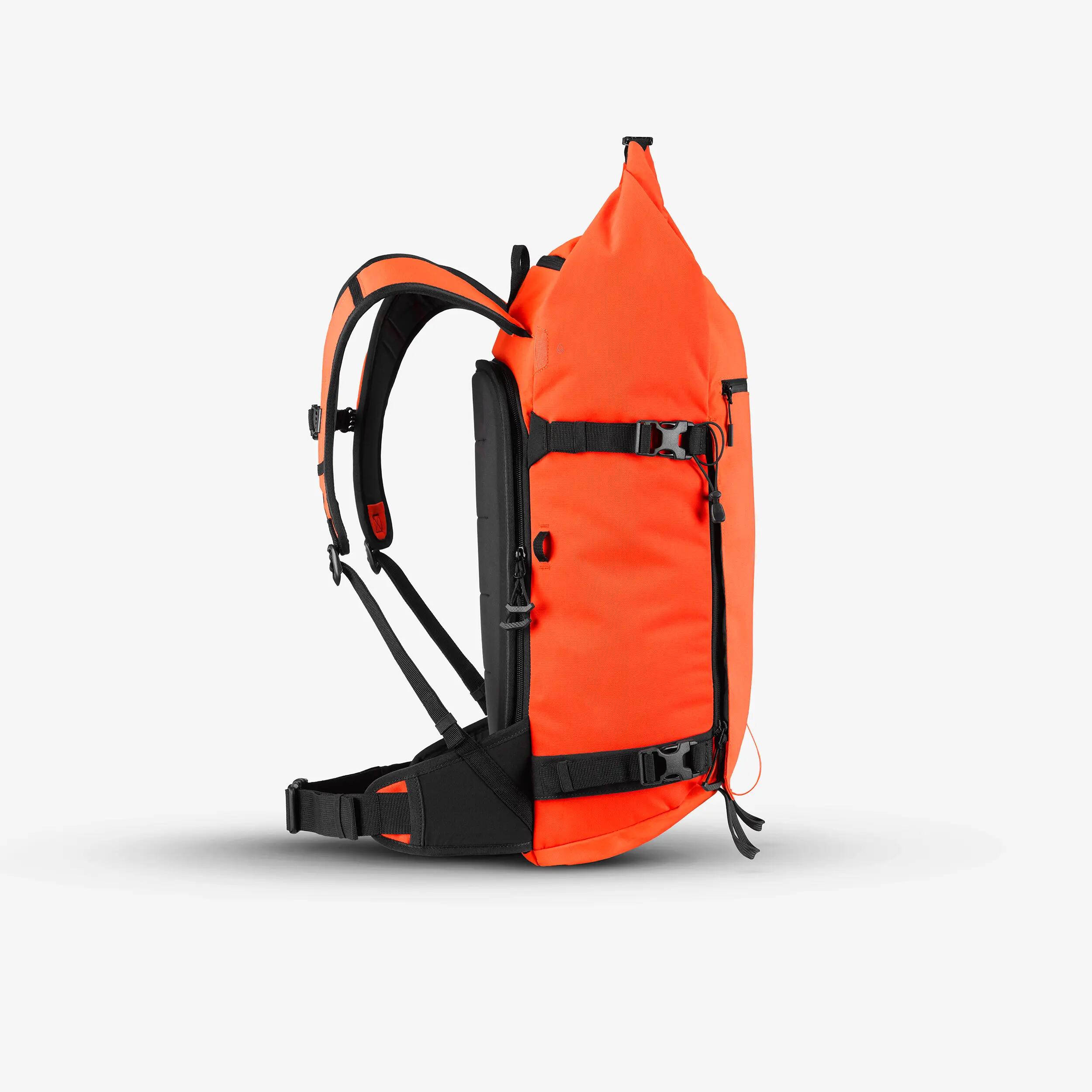 Rolltop Ski/Snowboard Backpack 30 L, Robust Freeride 5/10