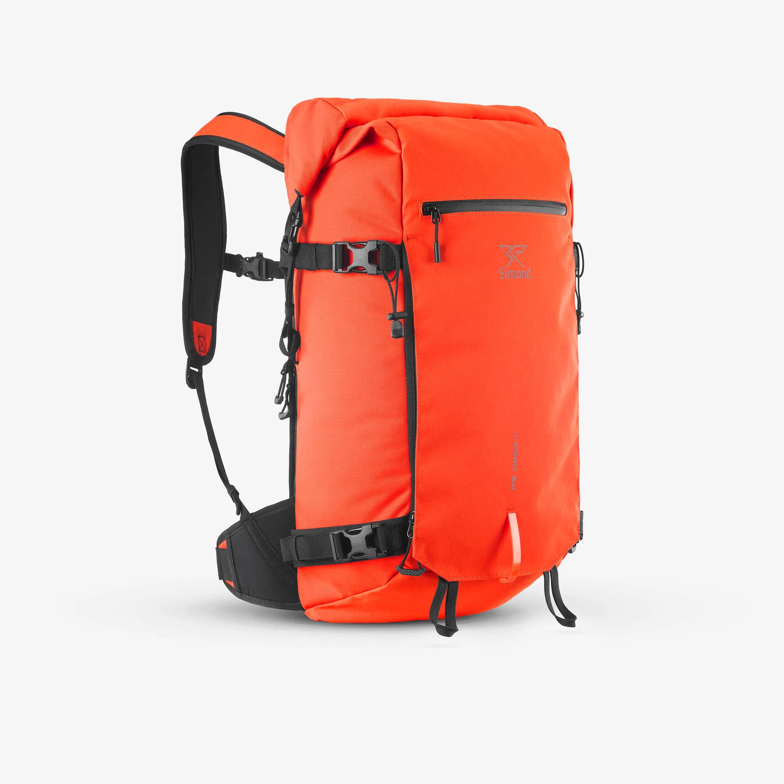 Rolltop Ski/Snowboard Backpack 30 L, Robust Freeride 7/10