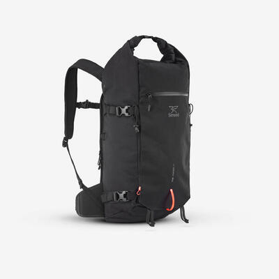Zaino sci/snowboard freeride Roll top ROBUST FREERIDE 30L arancione