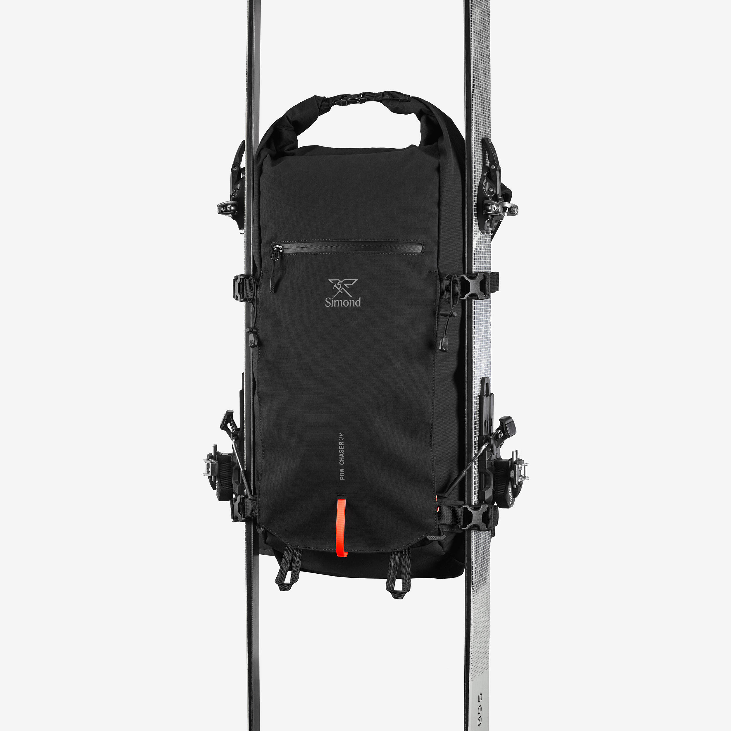 Motxilla d'esquí / snowboard freeride Roll top Robust Freeride 30L negre  7/17