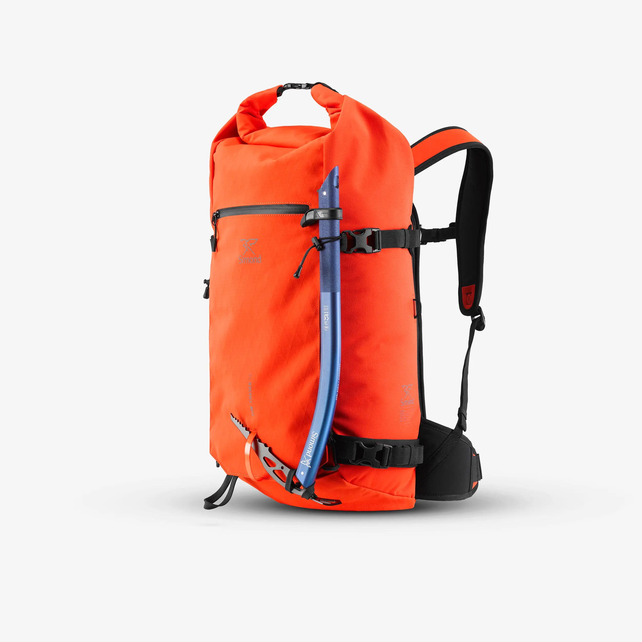 Rolltop Ski/Snowboard Backpack 30 L, Robust Freeride 6/10