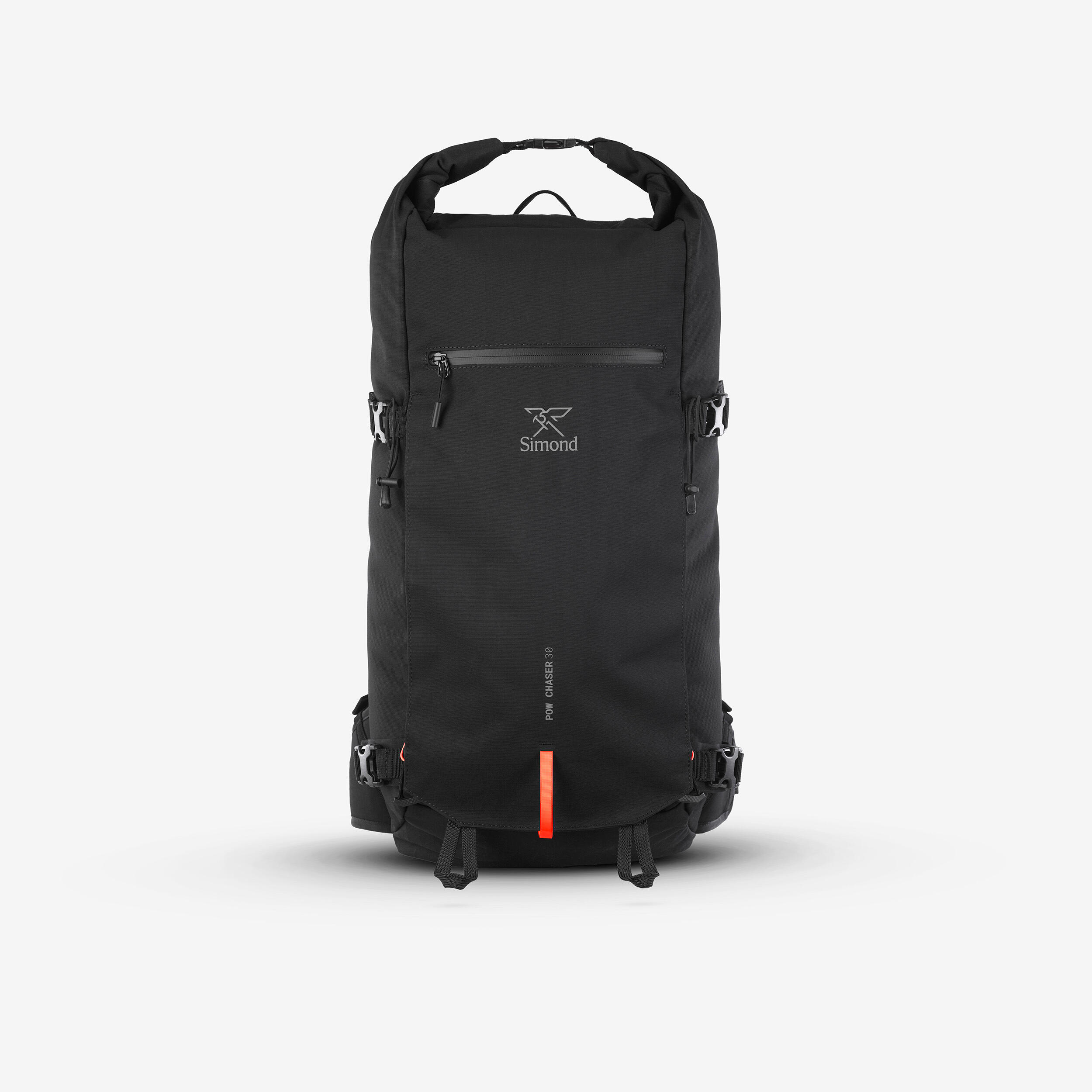 Motxilla d'esquí / snowboard freeride Roll top Robust Freeride 30L negre  9/17