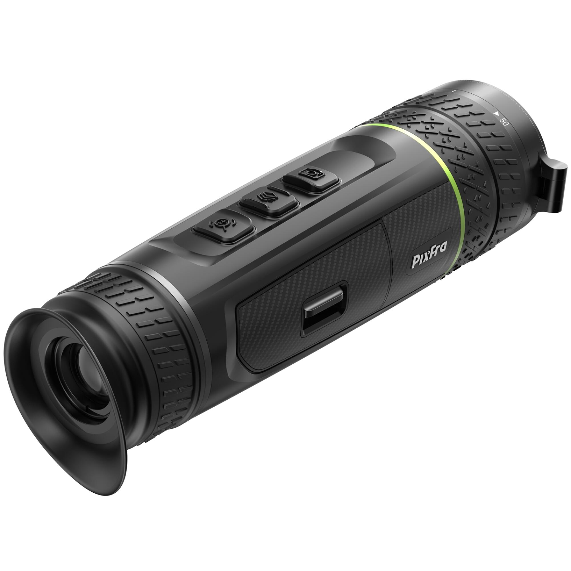 Monocular Térmico Sirius S650Dual <18mK NETD, lente 25 hasta 50 mm, 2.600m - CD 4/6