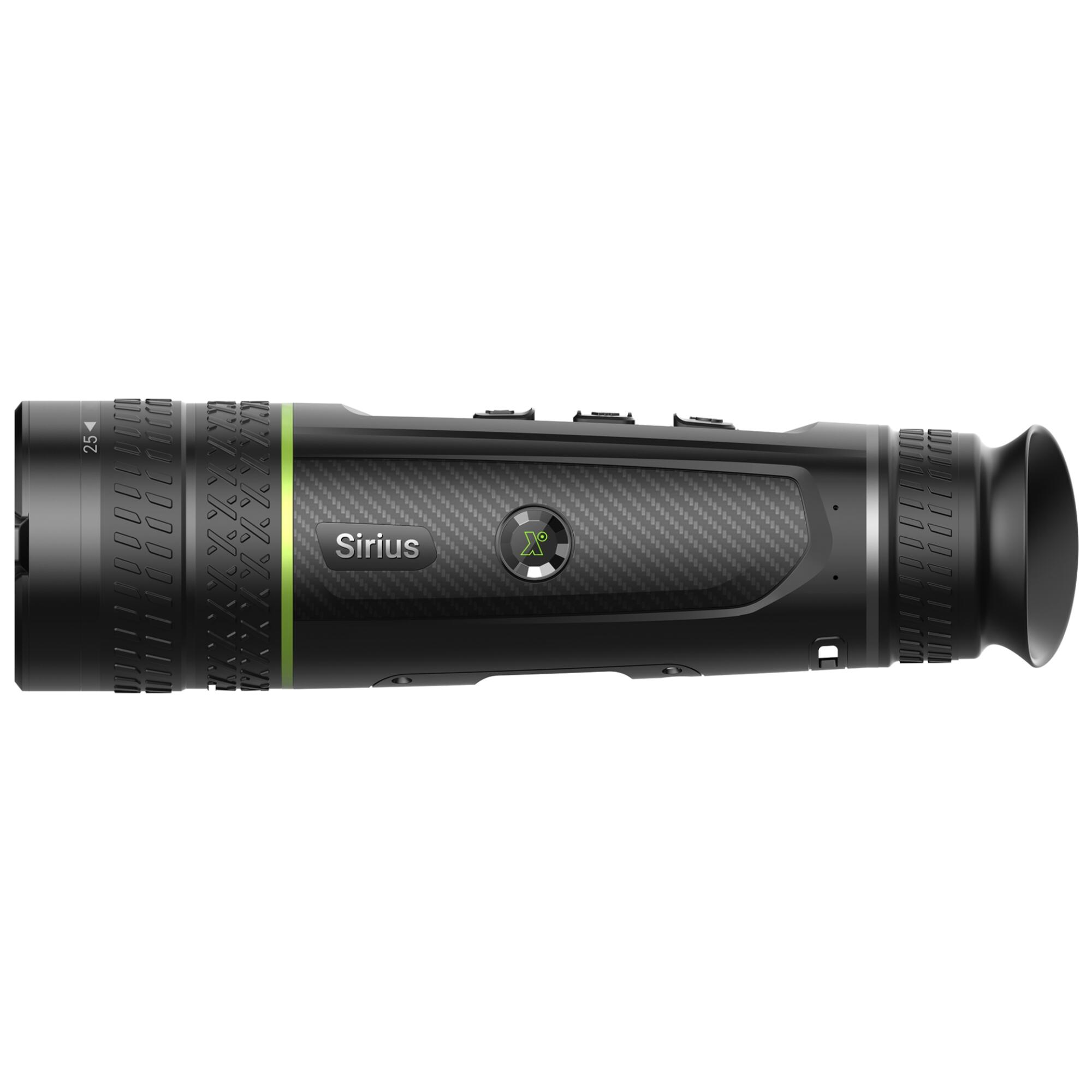 Monocular Térmico Sirius S650Dual <18mK NETD, lente 25 hasta 50 mm, 2.600m - CD 5/6