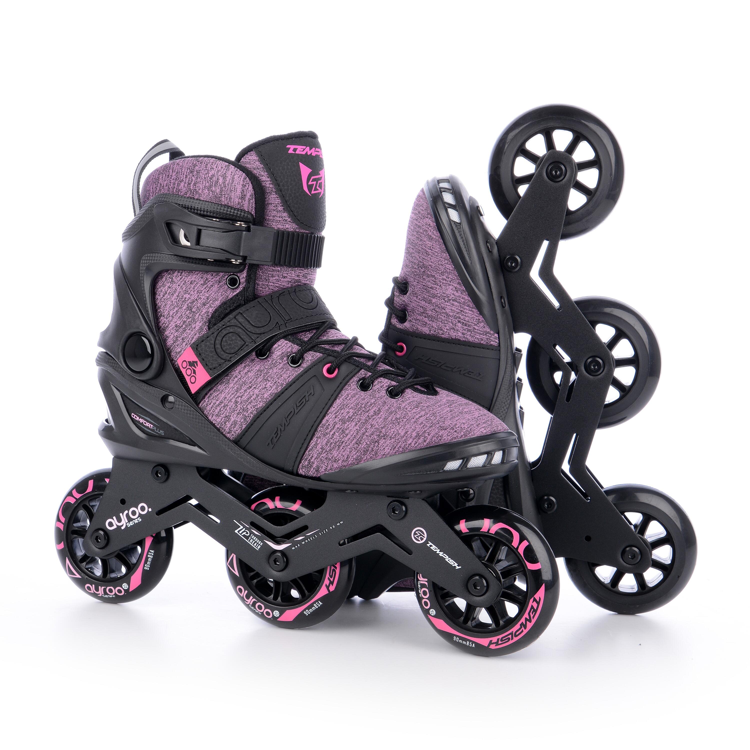 Dámské kolečkové fitness brusle Ayroo Lady 90 mm 3/8