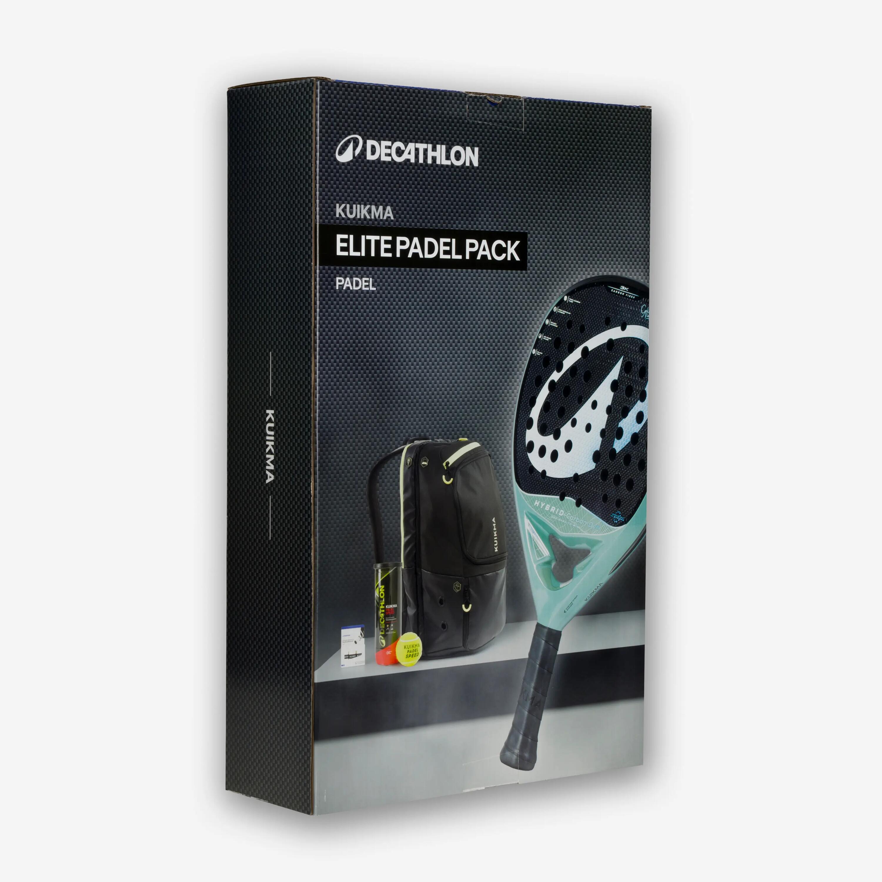 Pack de padel Kuikma Elite - Raquette padel + Sac à dos + balles et surgrips. 2/14
