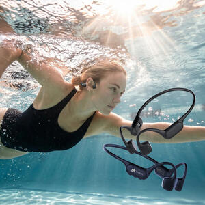 Leotec Auriculares Conducción Osea Aqua Pro 32GB Azul