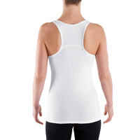 Women's Gym & Pilates Tank Top - White