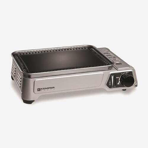 Plancha à gaz de camping kemper smart plancha