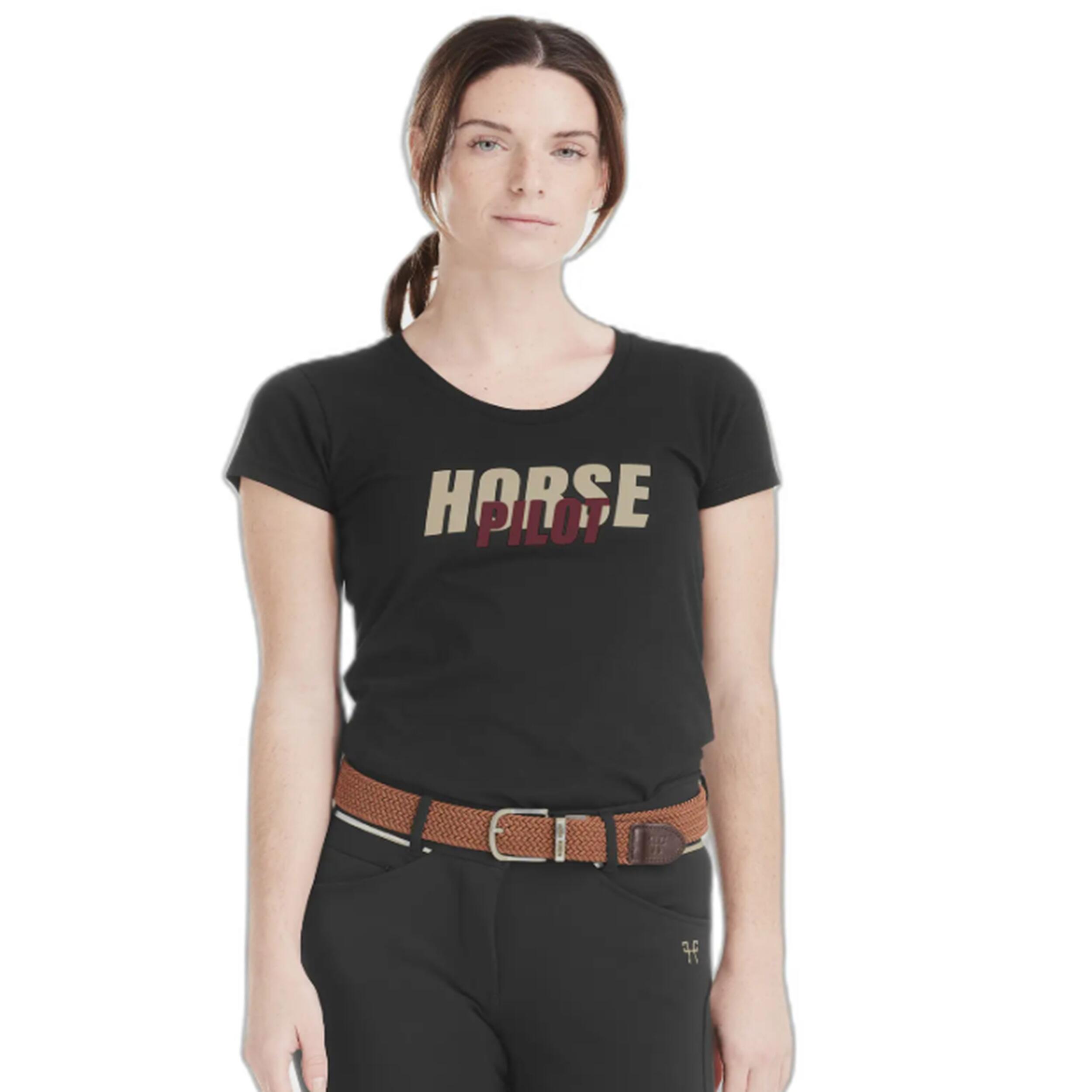 T-SHIRT MANCHES COURTES HORSE PILOT 2/2