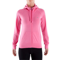 Veste body training femme rose
